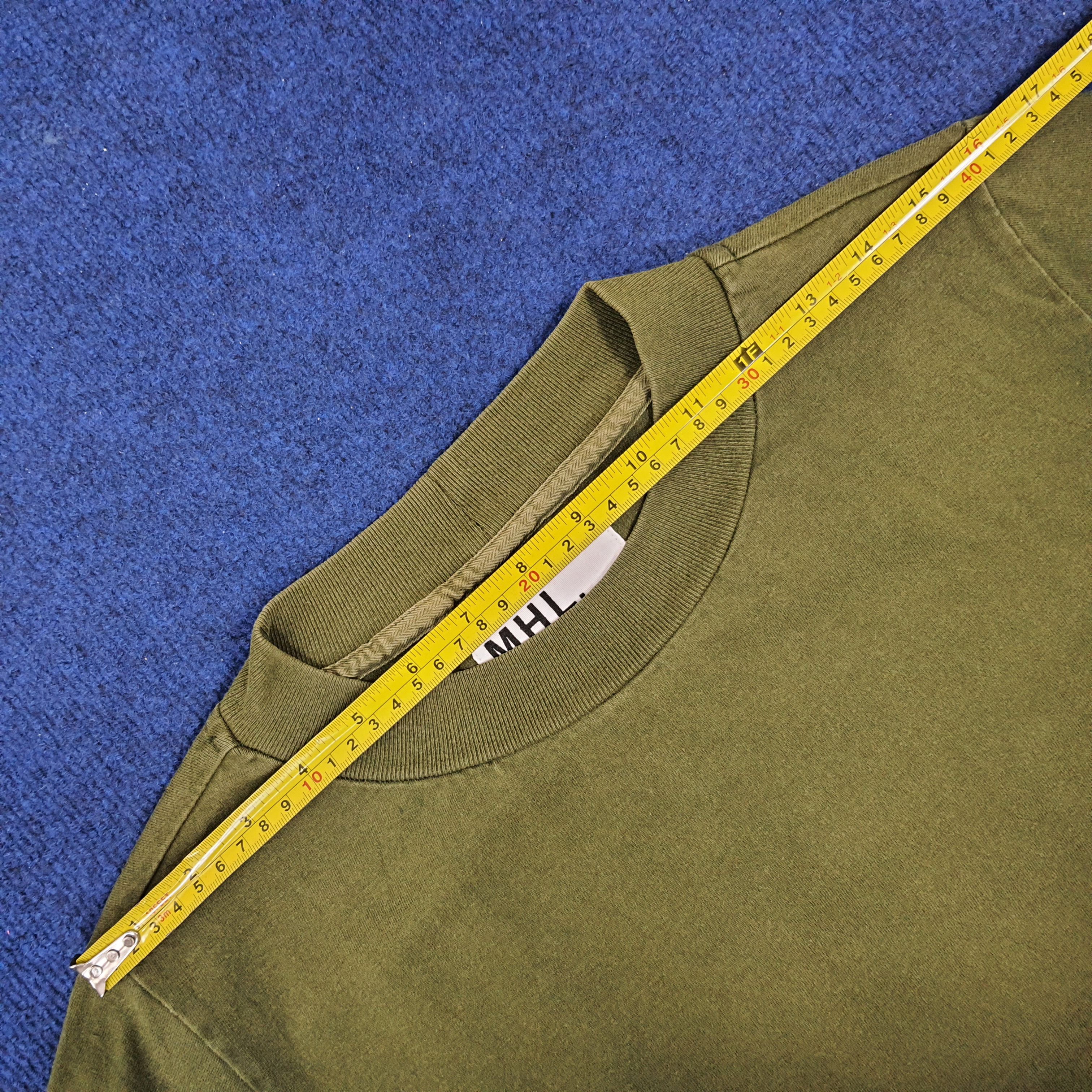 Designer × Margaret Howell × Vintage Vintage MHL Margaret Howell Designer Long Sleeve Tshirt Size M / US 6-8 / IT 42-44 - 9 Thumbnail