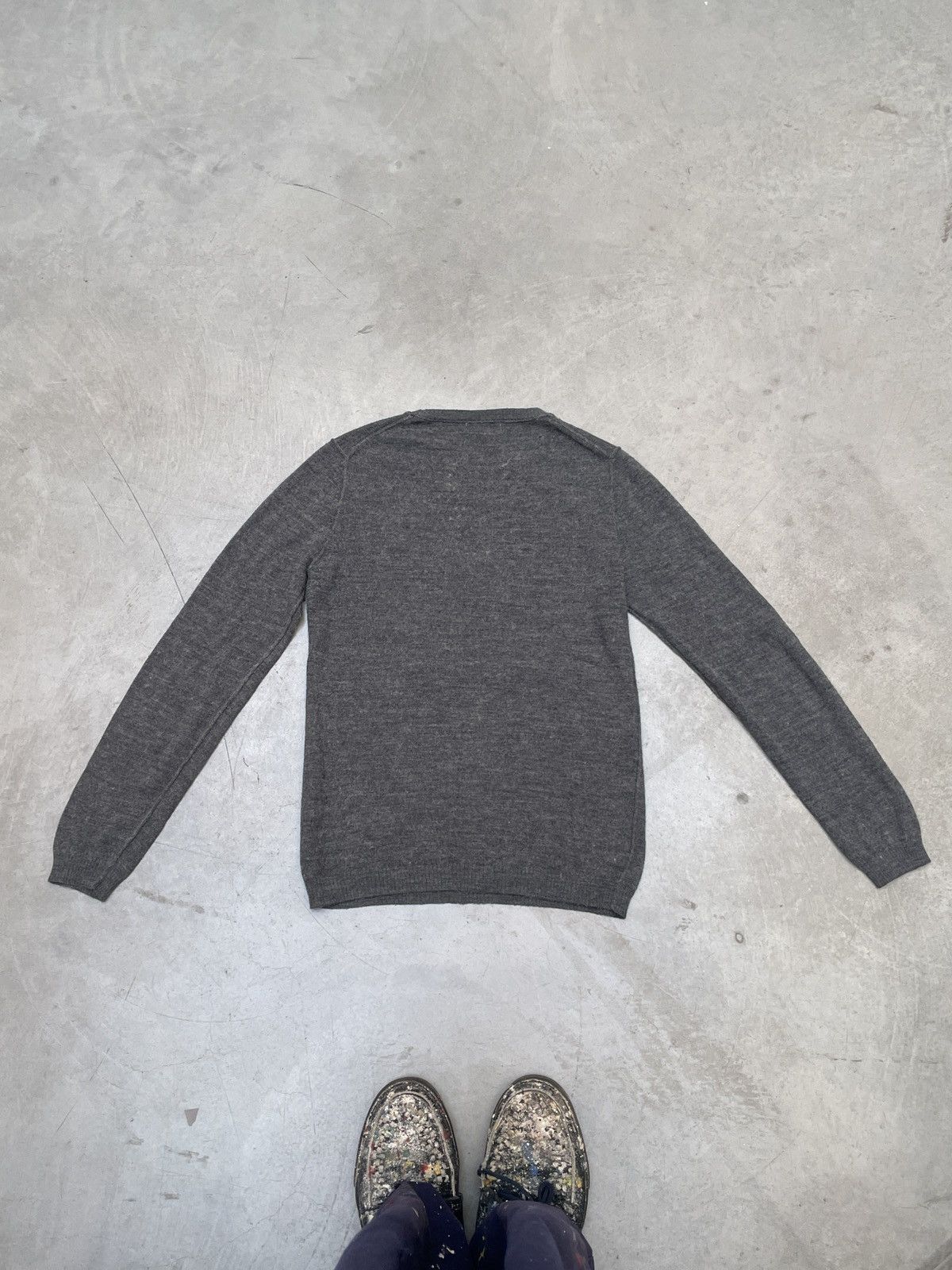 Iceberg Iceberg Mickey Mouse Alpaca Wool Knit Sweater Size S / US 4 / IT 40 - 5 Thumbnail