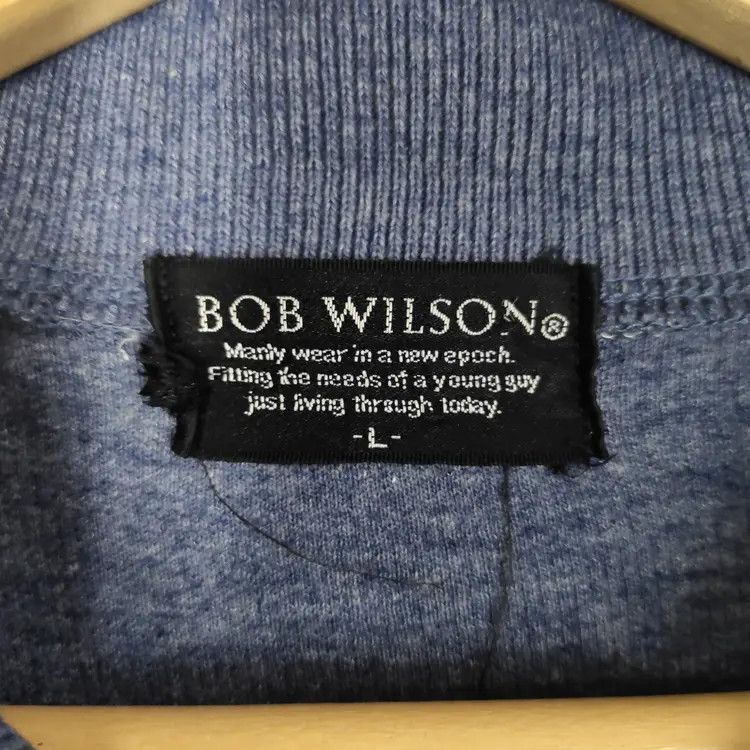 Japanese Brand Bob Wilson Sweatshirts Size US L / EU 52-54 / 3 - 4 Thumbnail
