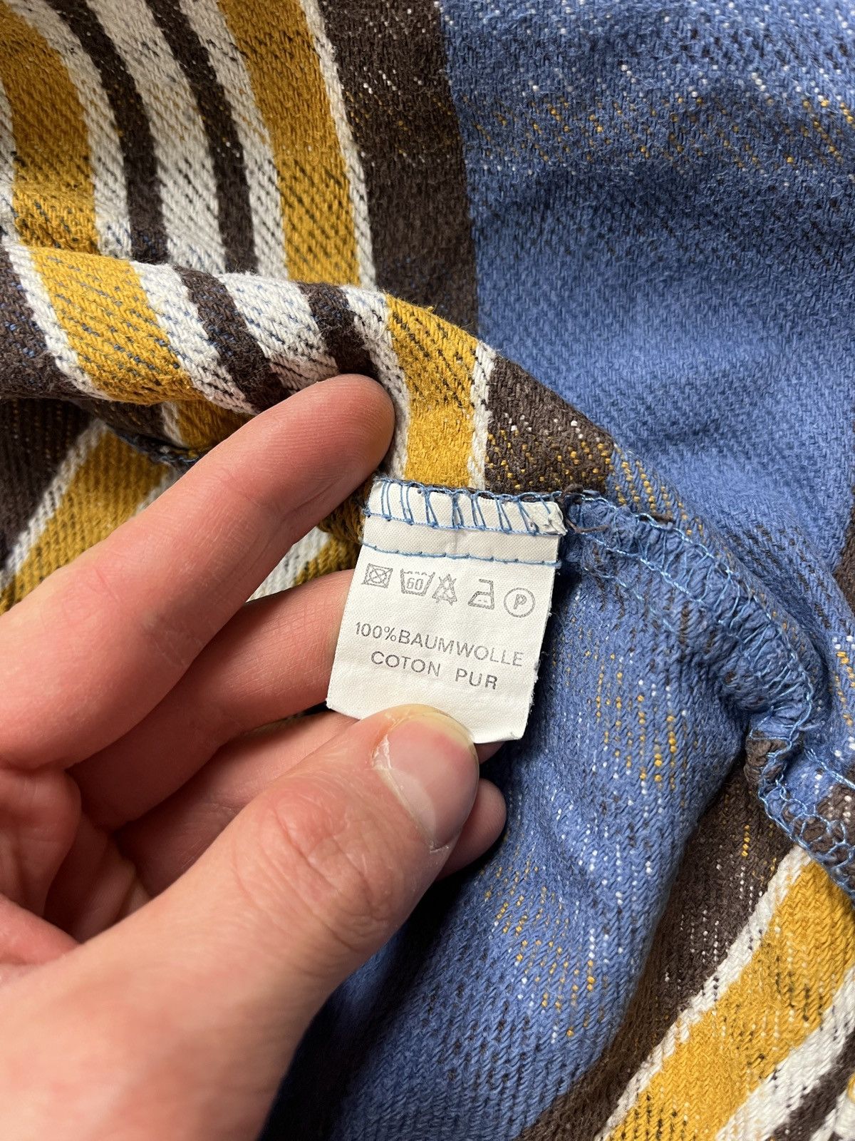 Garment Reproduction of Workers × Vintage Vintage Pure Genius 90’s Work Plaid Overshirt Rare Old Money Size US L / EU 52-54 / 3 - 12 Thumbnail