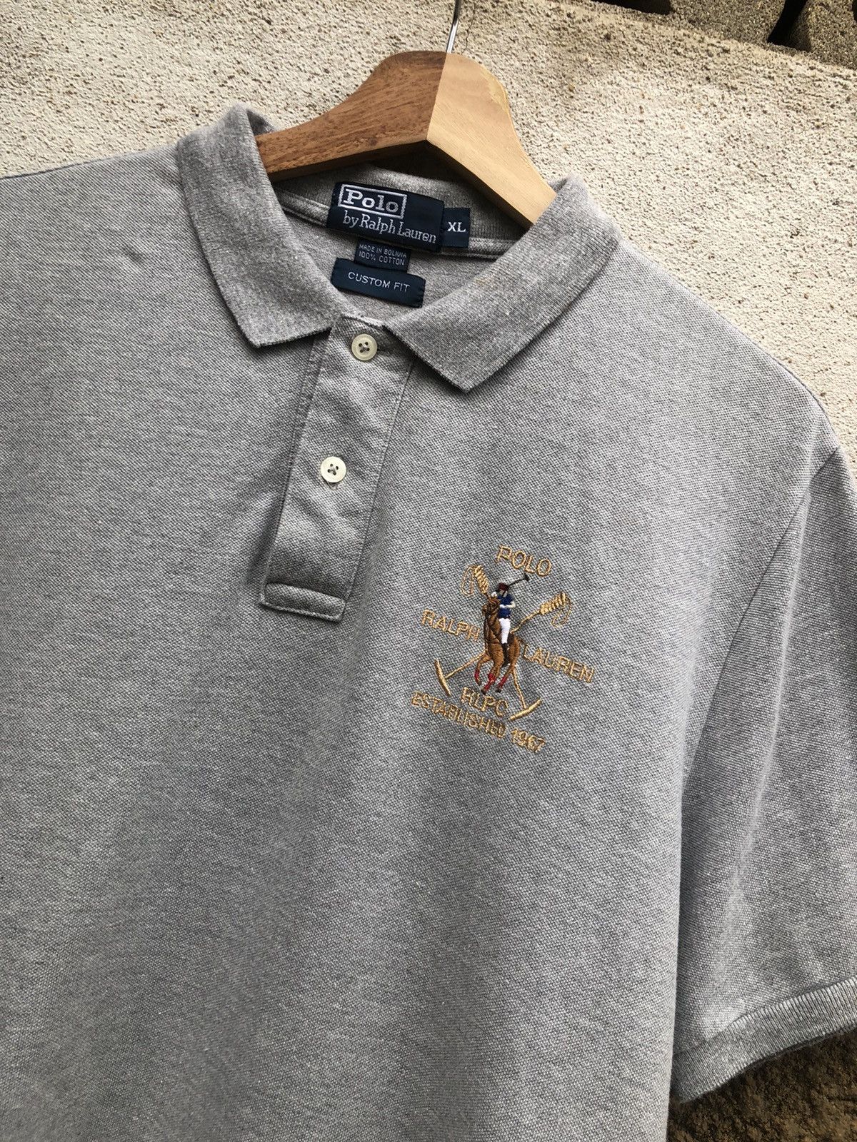 Vintage Polo by Ralph Lauren #9 Embroidery Polo-Tee