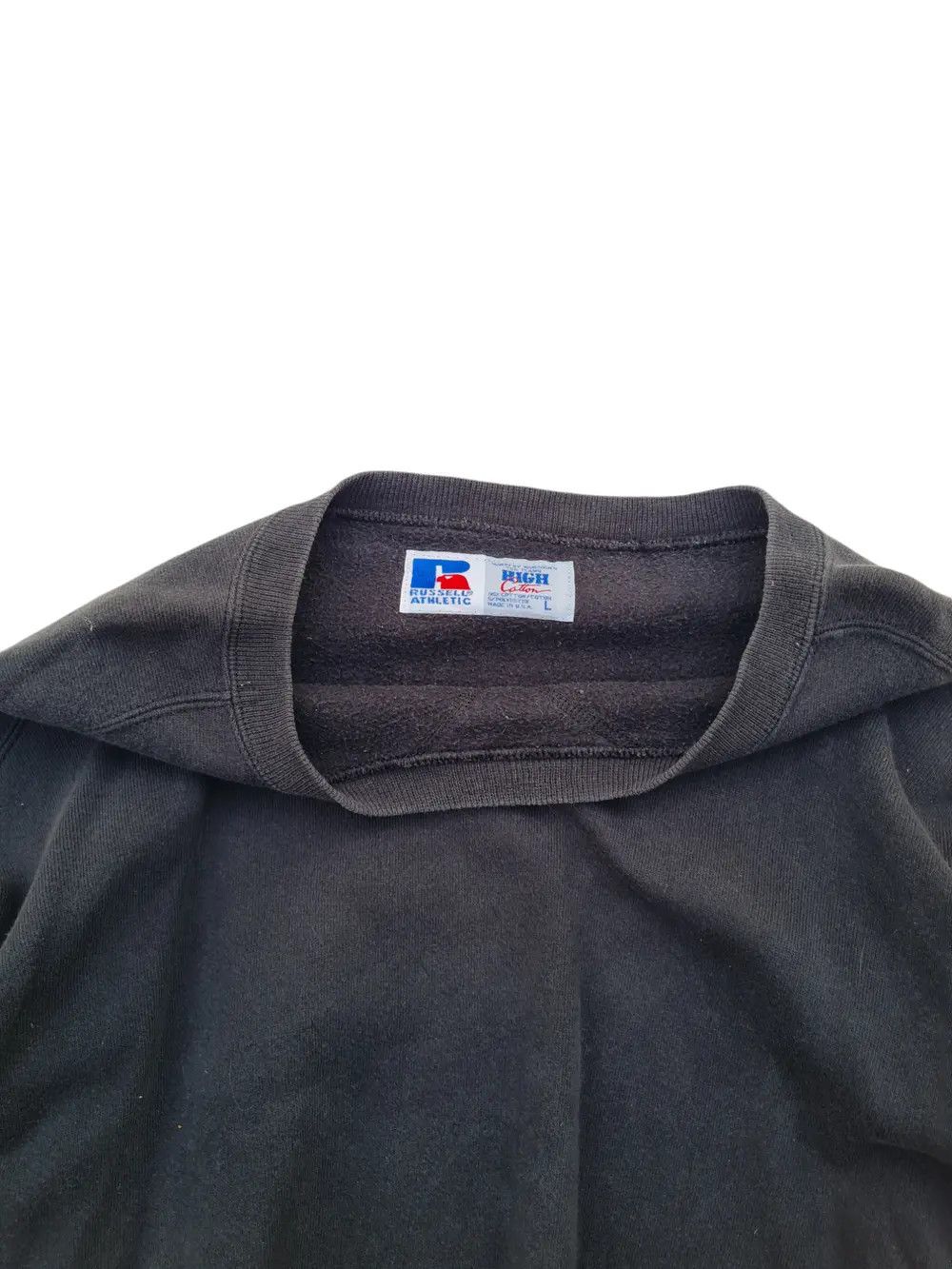 Russell Athletic × Vintage Vintage Russell Plain Made in USA Size US L / EU 52-54 / 3 - 3 Thumbnail