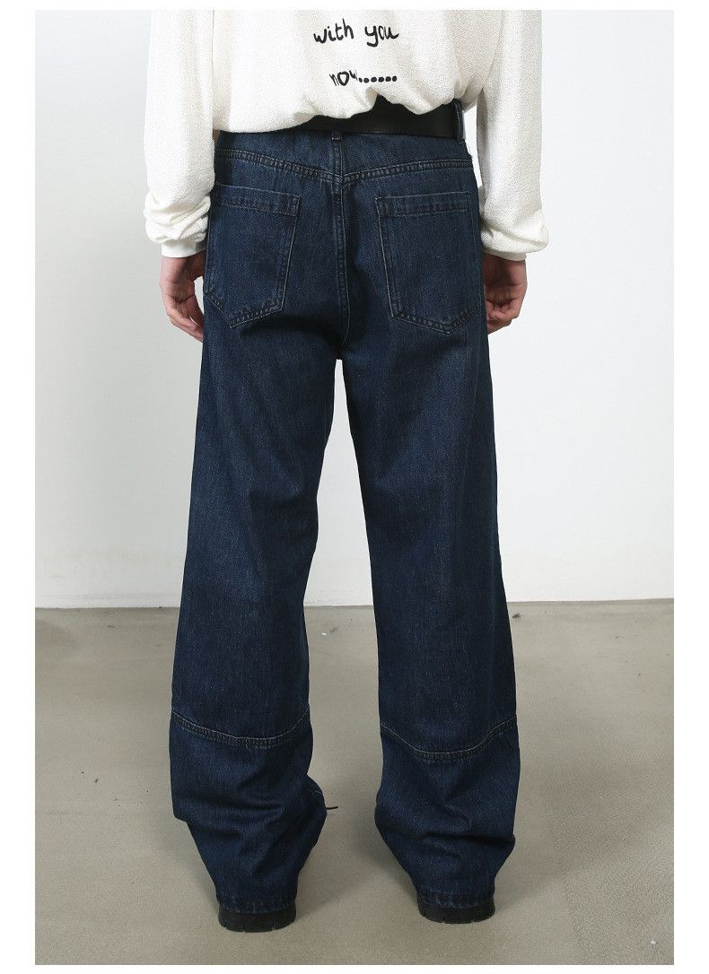 Japanese Brand × Jean American loose high street wide-leg patchwork jeans Size US 32 / EU 48 - 6 Thumbnail