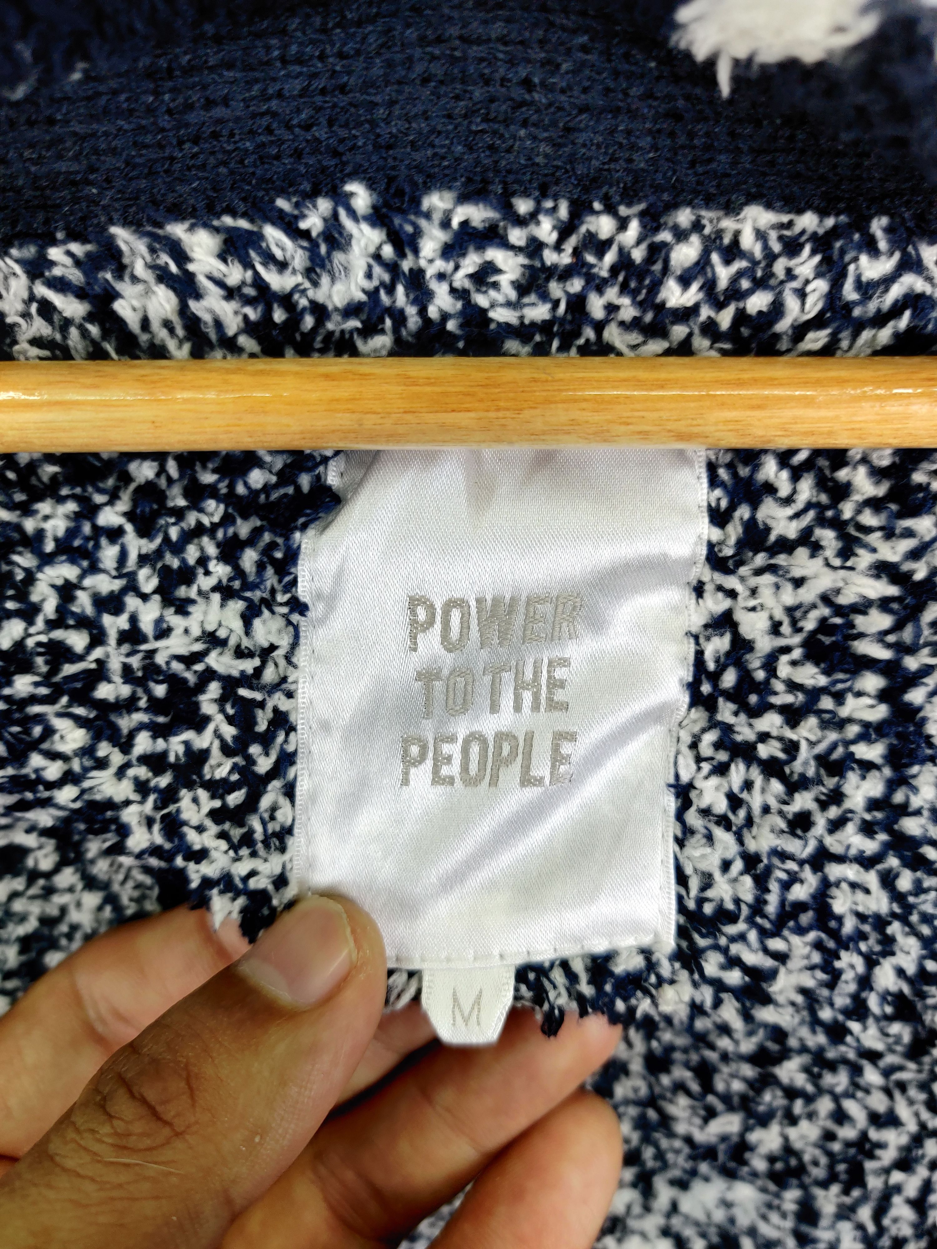 Japanese Brand Power Of The People USA Flag Cardigan Button Ups Size US M / EU 48-50 / 2 - 8 Thumbnail
