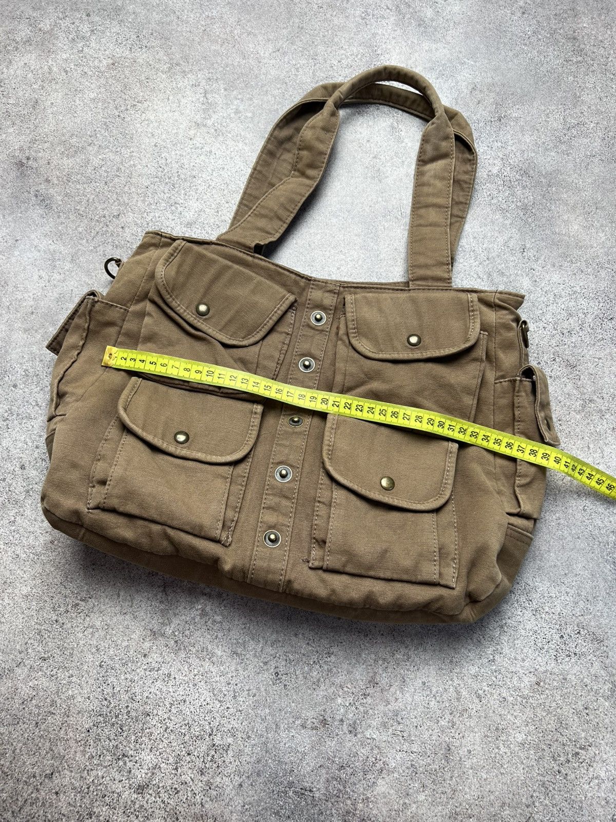 Vintage Vintage multi pocket general style cargo bag Size ONE SIZE - 5 Thumbnail