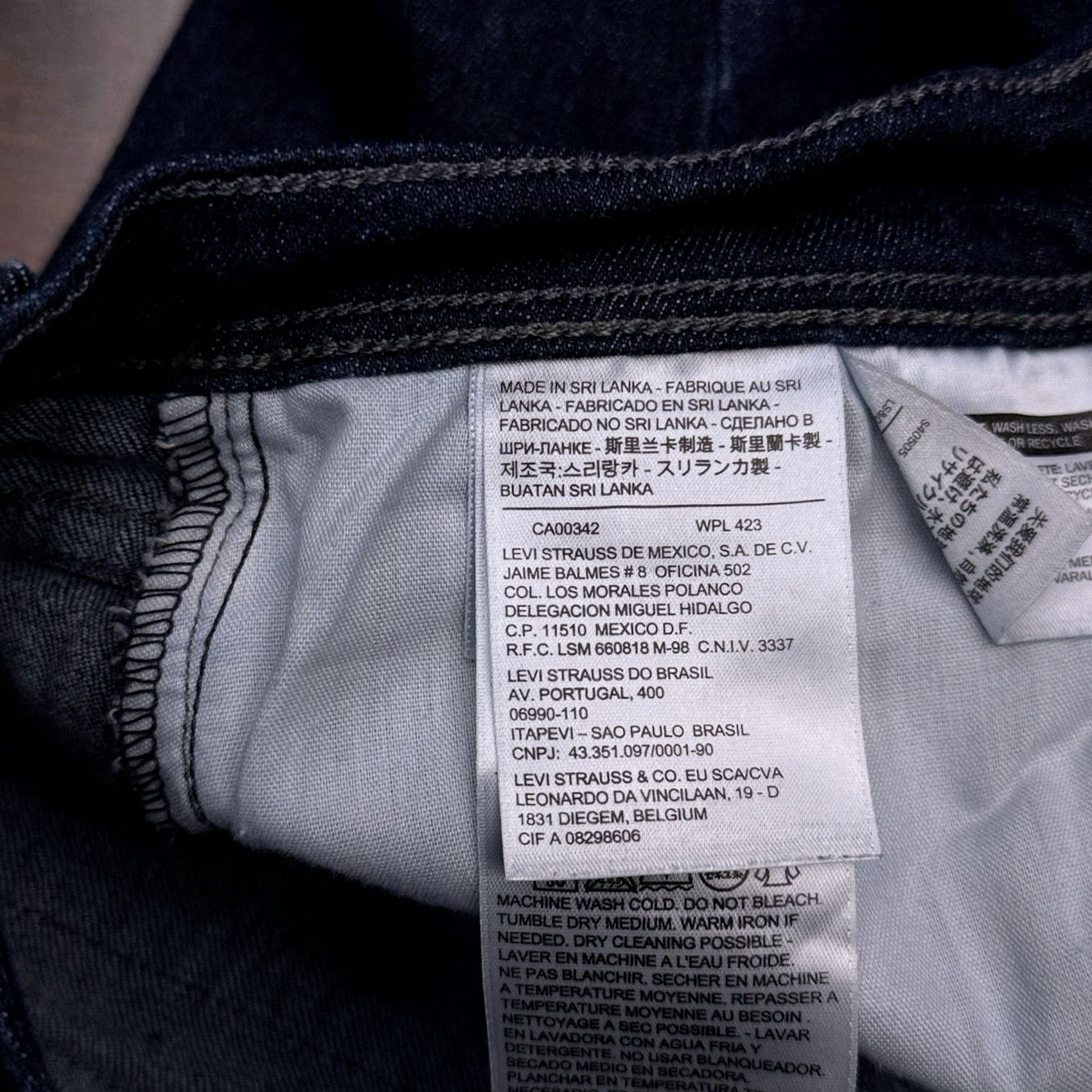 Levi's VINTAGE nope Size 38" / US 16 / IT 52 - 5 Thumbnail