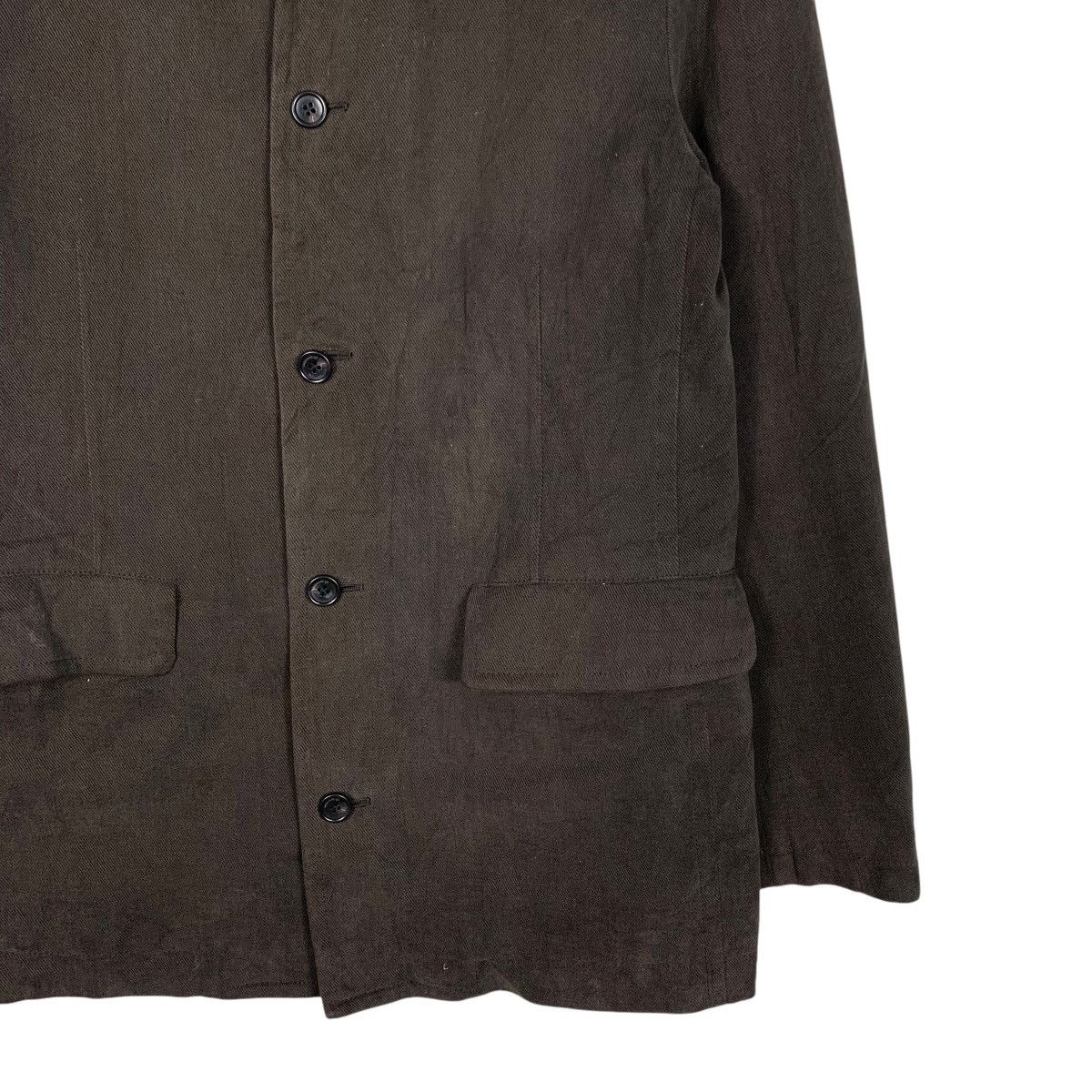 Calvin Klein CALVIN KLEIN Dark Brown Casual Jacket #1838-C80 Size US L / EU 52-54 / 3 - 4 Thumbnail