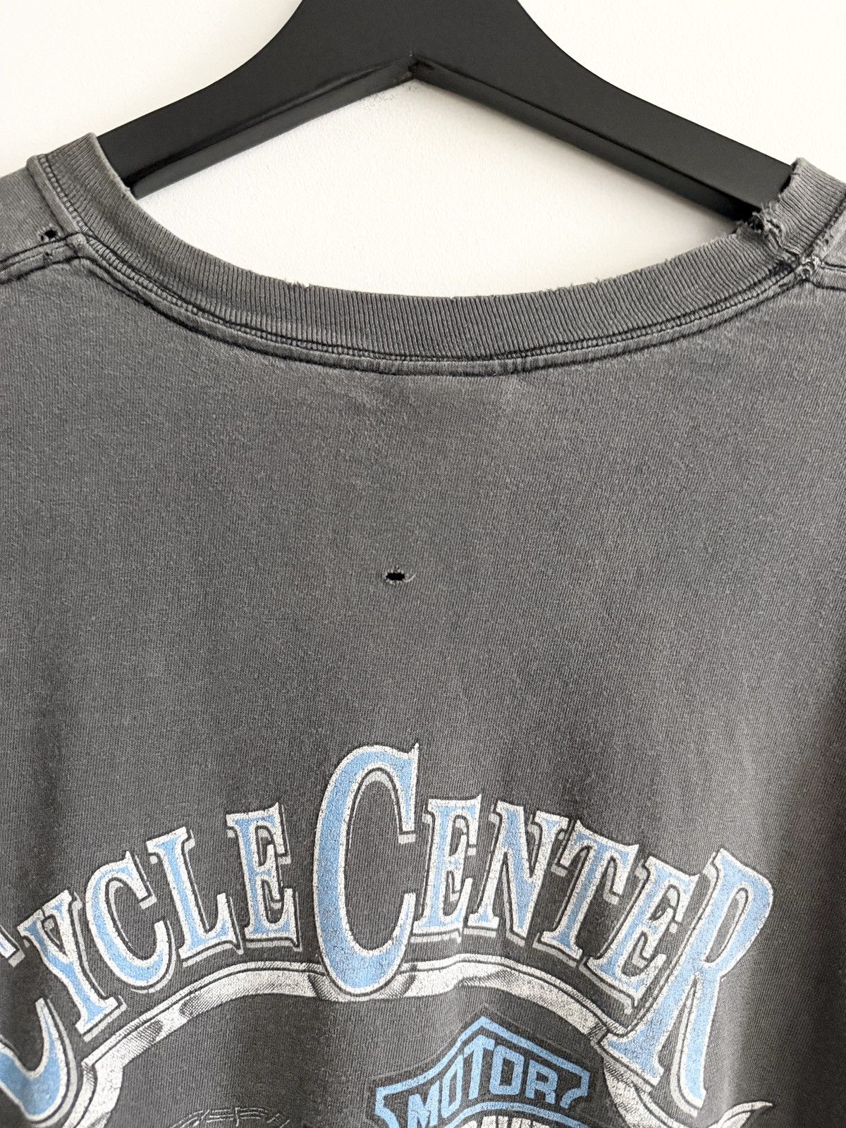 Harley Davidson RARE! 1990s Harley Davidson USA Eagle Distressed Tee Size US XXL / EU 58 / 5 - 9 Thumbnail