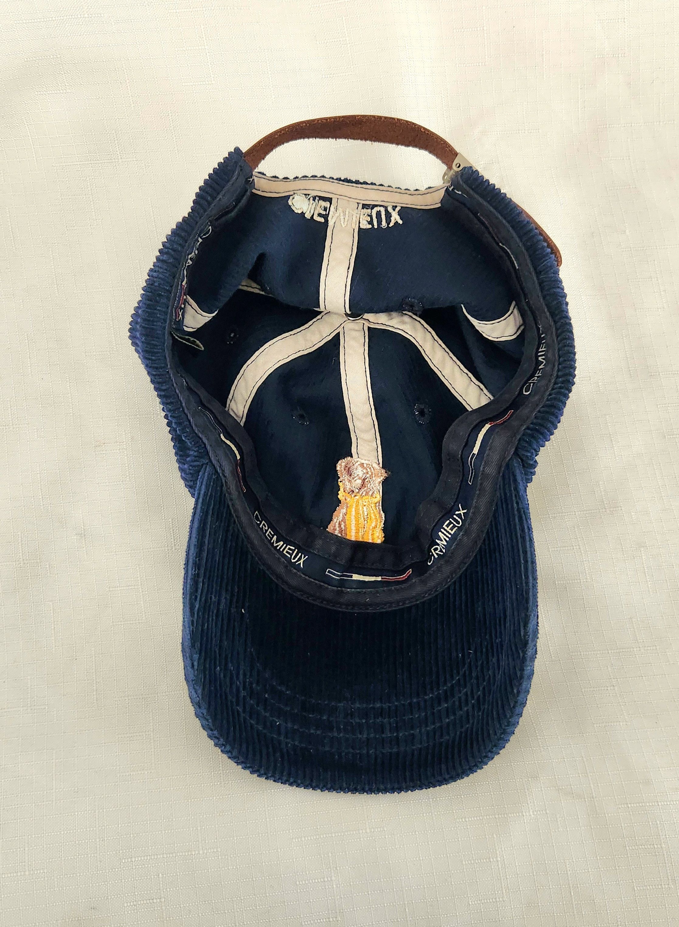 Cremieux × Designer Cremieux Lab Dog Embroidery One Size Blue Corduroy Size ONE SIZE - 8 Thumbnail
