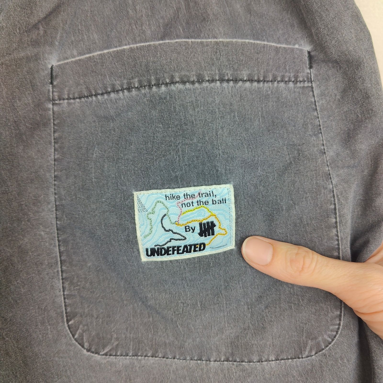 Undefeated Undefeated Shorts XXL Gray Mesh Lined Pockets Pull On Gym Size US 38 / EU 54 - 4 Thumbnail