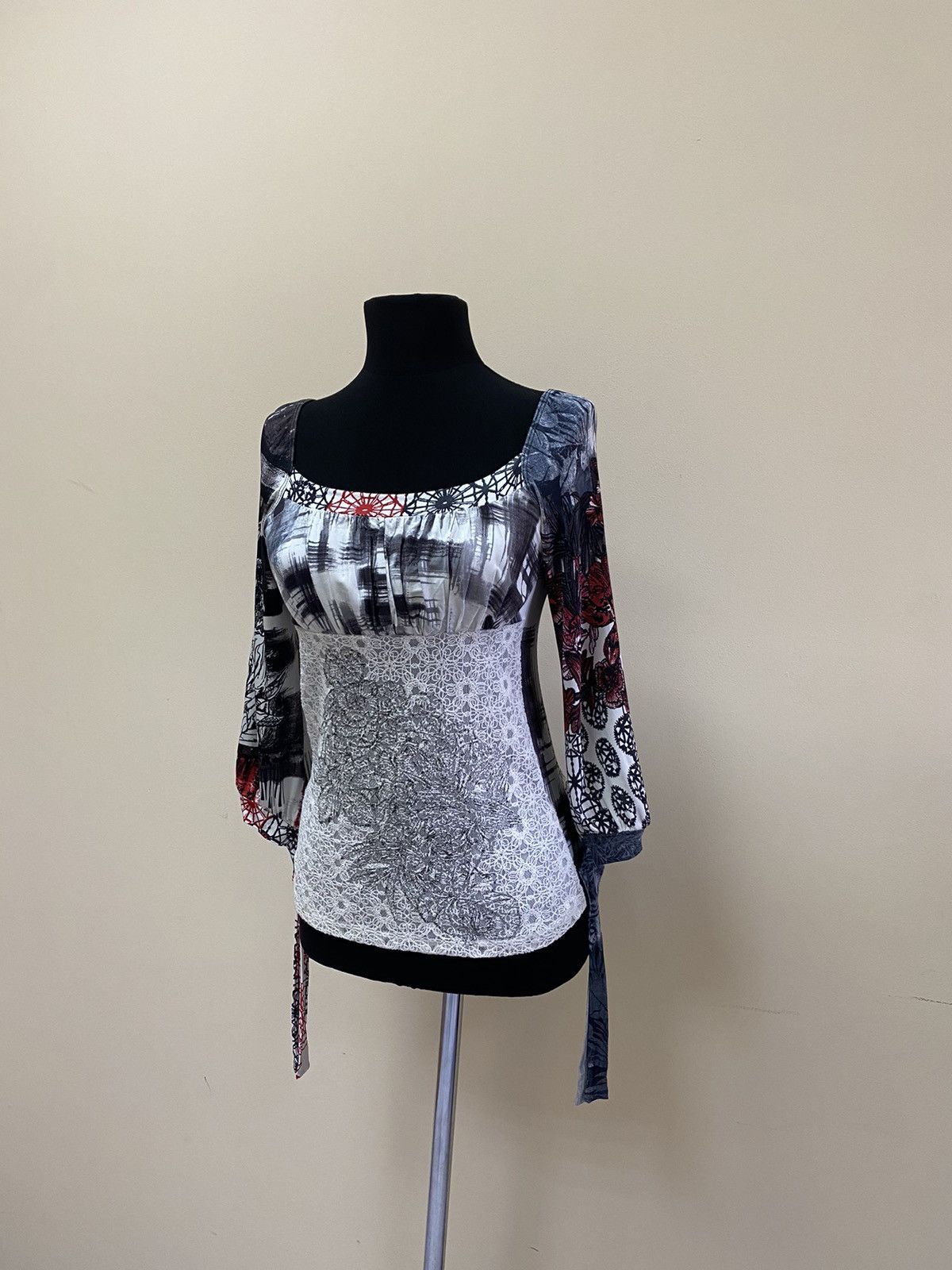 Other Save The Queen Women’s Multicolor Floral Top Size M Size M / US 6-8 / IT 42-44 - 4 Thumbnail