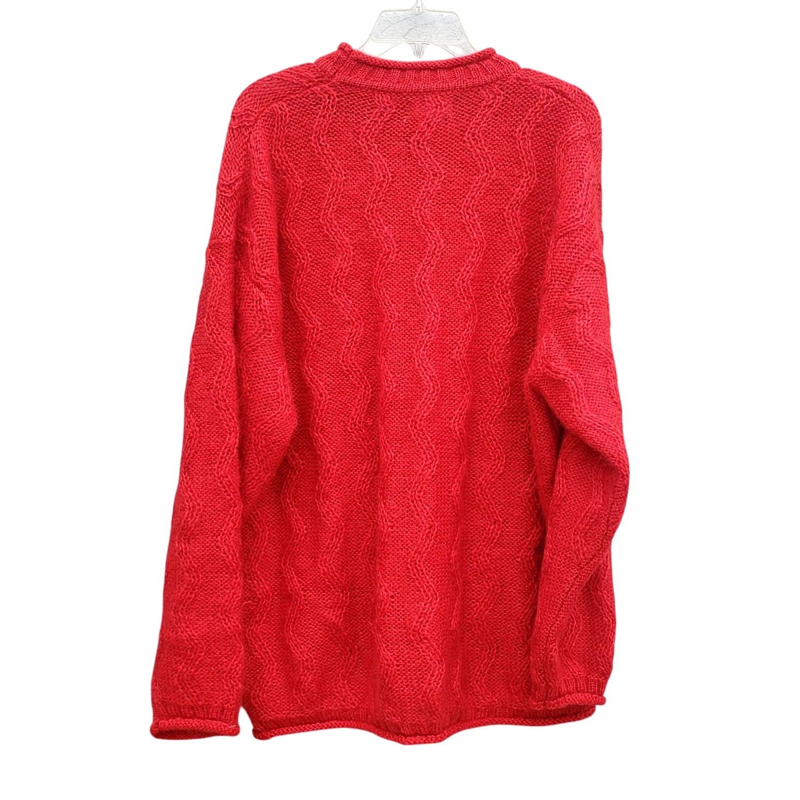 Esprit Vintage Esprit Mens Red Mohair Sweater Oversize Pullover 3XL Size US XXL / EU 58 / 5 - 6 Thumbnail