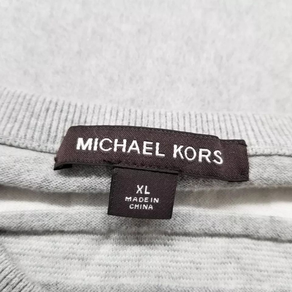 Michael Kors Michael Kors Sweater Mens XL Striped Long Sleeve Pullover Size US XL / EU 56 / 4 - 8 Thumbnail