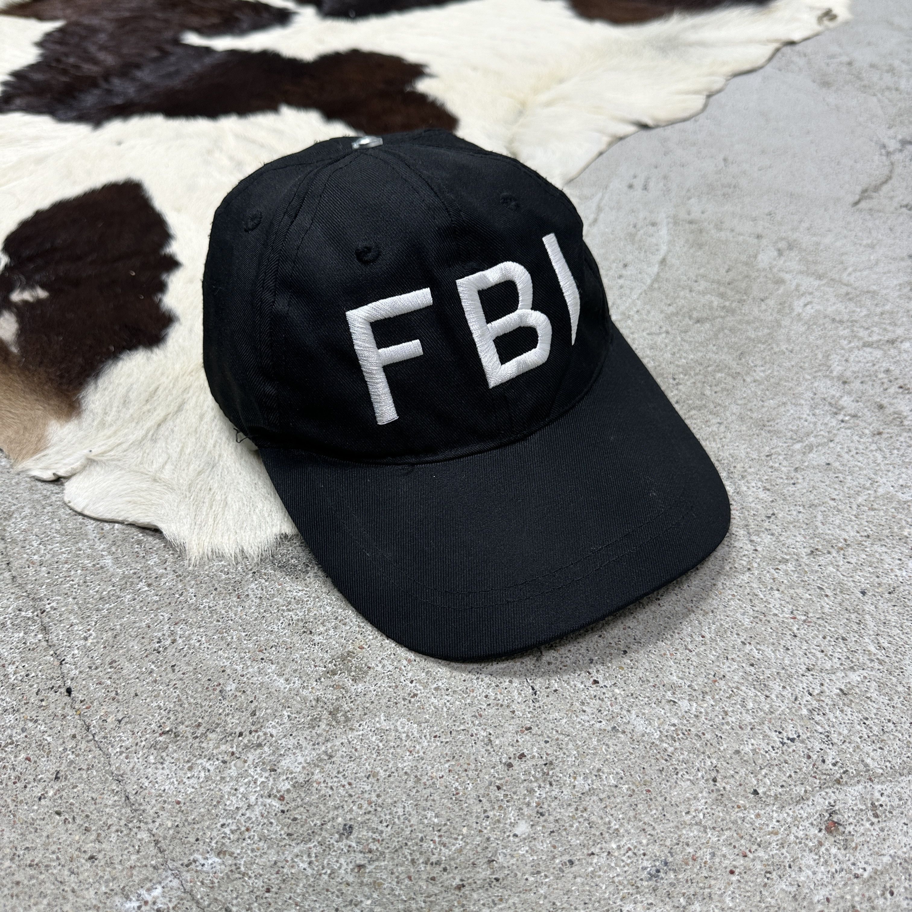 Vintage Vintage Streetwear Sporty Skater Hip Hop FBI Hat Y2K Size ONE SIZE - 2 Thumbnail