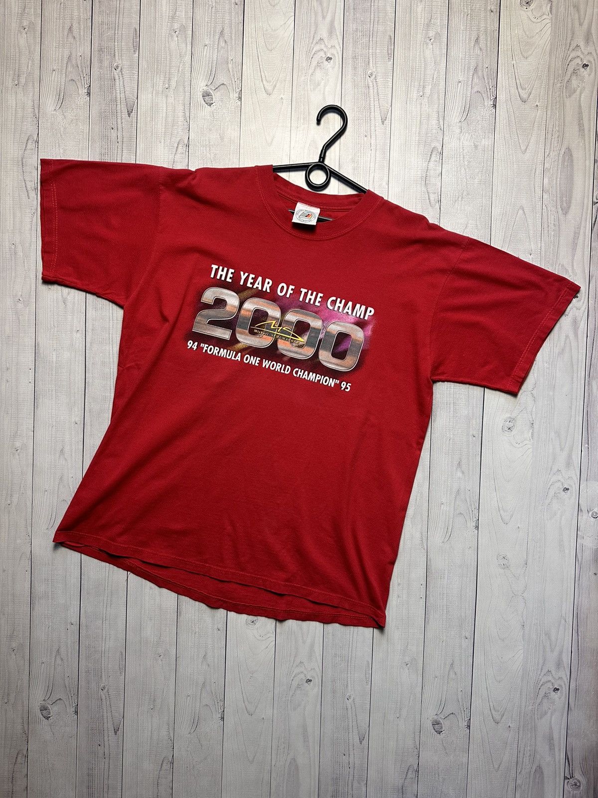 Ferrari × Vintage Vintage Ferrari racing tee 2000’S formula 1 Schumacher Size US L / EU 52-54 / 3 - 1 Thumbnail
