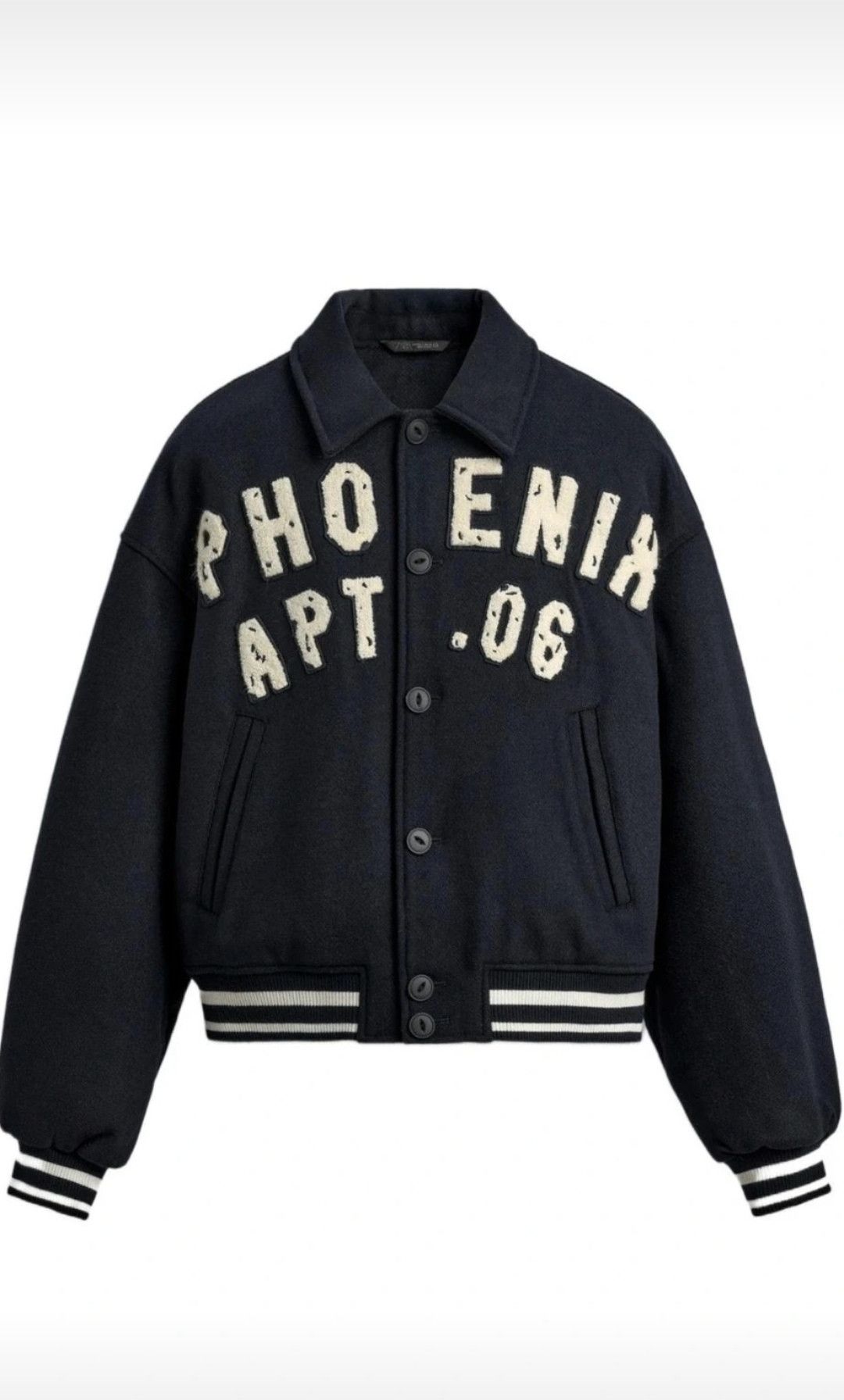 Zara Zara varsity bomber quilted Embroided size man large Size US L / EU 52-54 / 3 - 8 Thumbnail