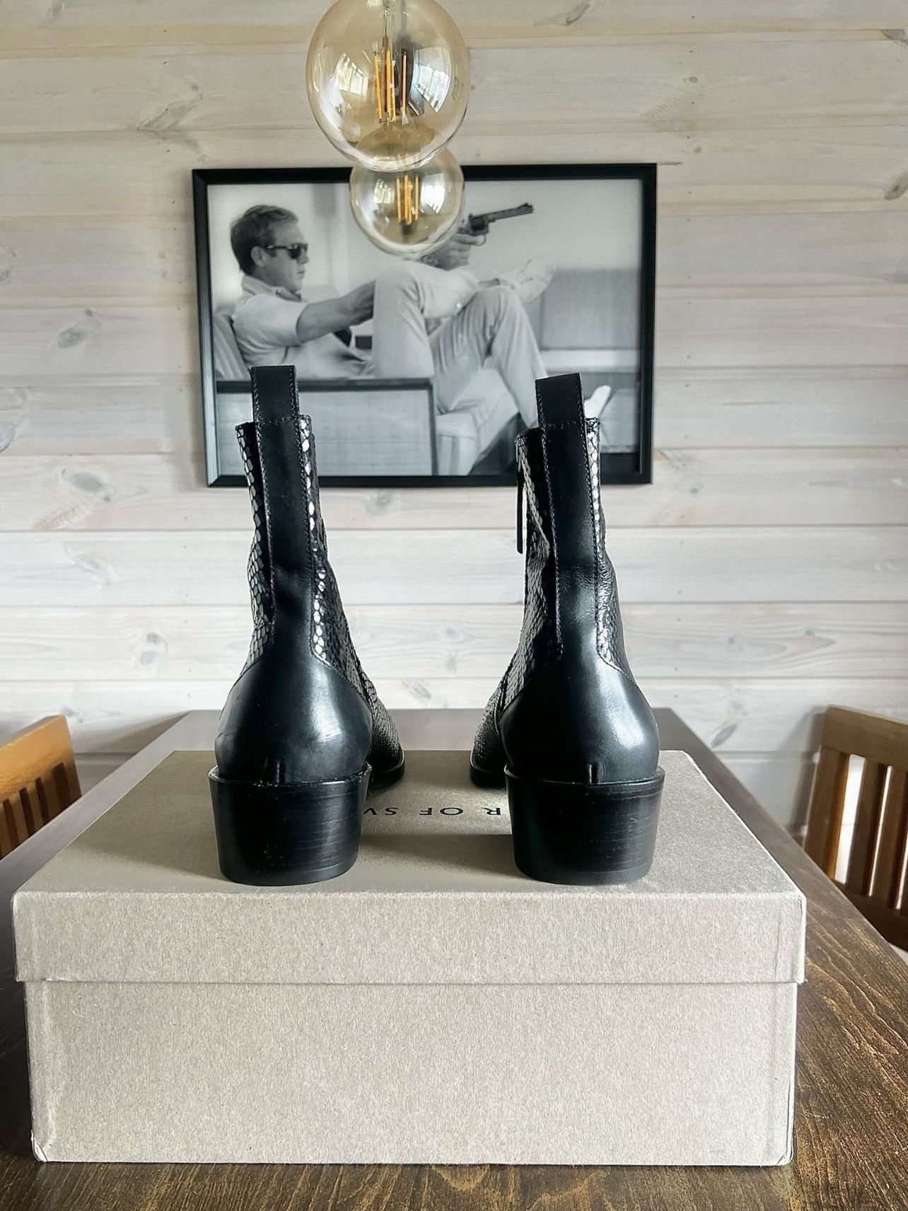 Tiger of Sweden Side zip boots Size US 8 / EU 41 - 3 Thumbnail