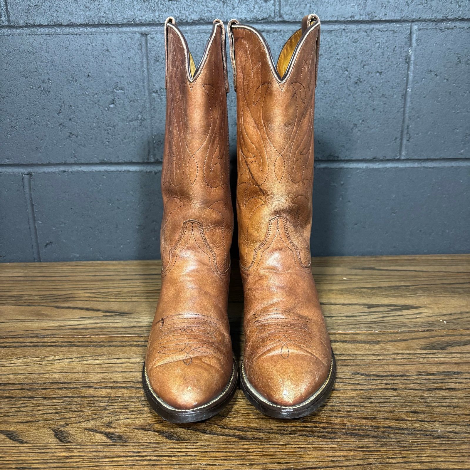 Vintage Vulcan Men’s 8.5D Cowboy Boots Made in USA