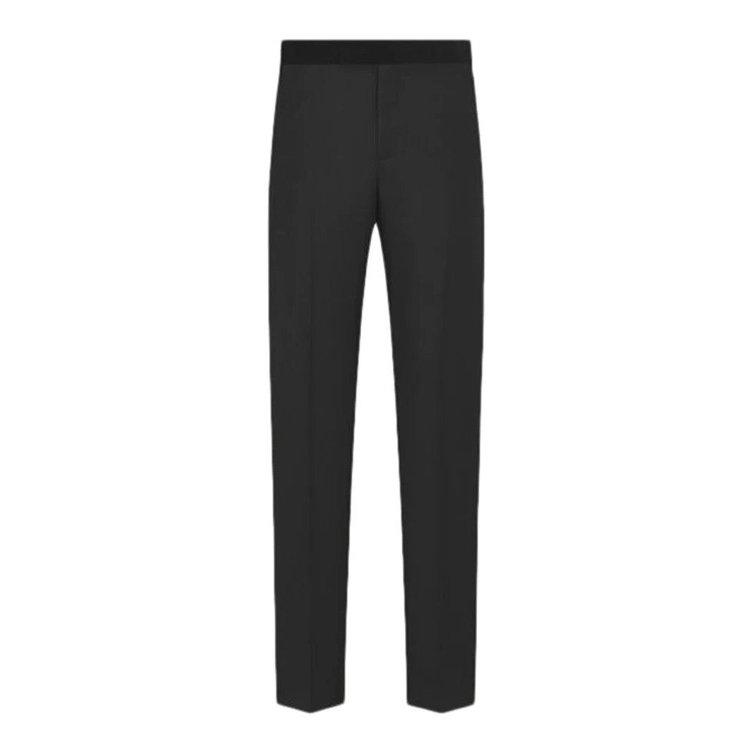 Dior DIOR $1500 Black Wool Pants New & Authentic (Men's size:US 3 Size US 32 / EU 48 - 1 Thumbnail