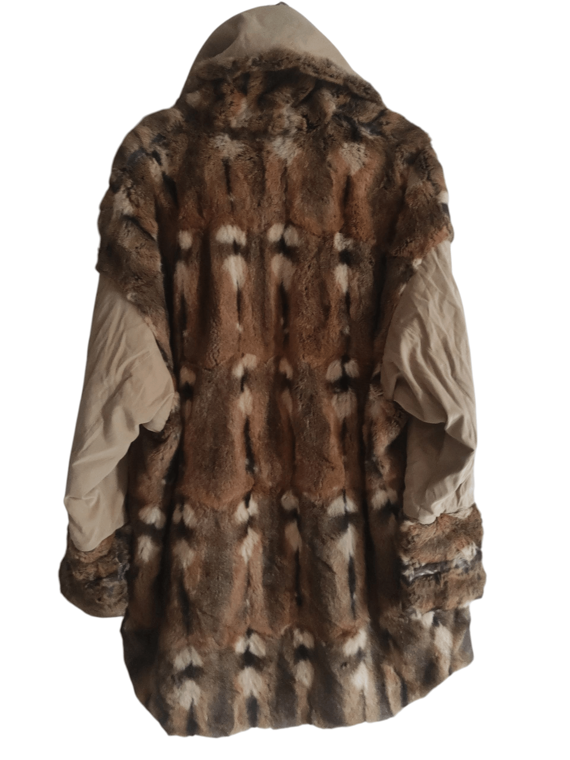 Joop! Joop! Original BelsetaPS Natural Rabbit Fur Reversible Coat Size L / US 10 / IT 46 - 4 Thumbnail