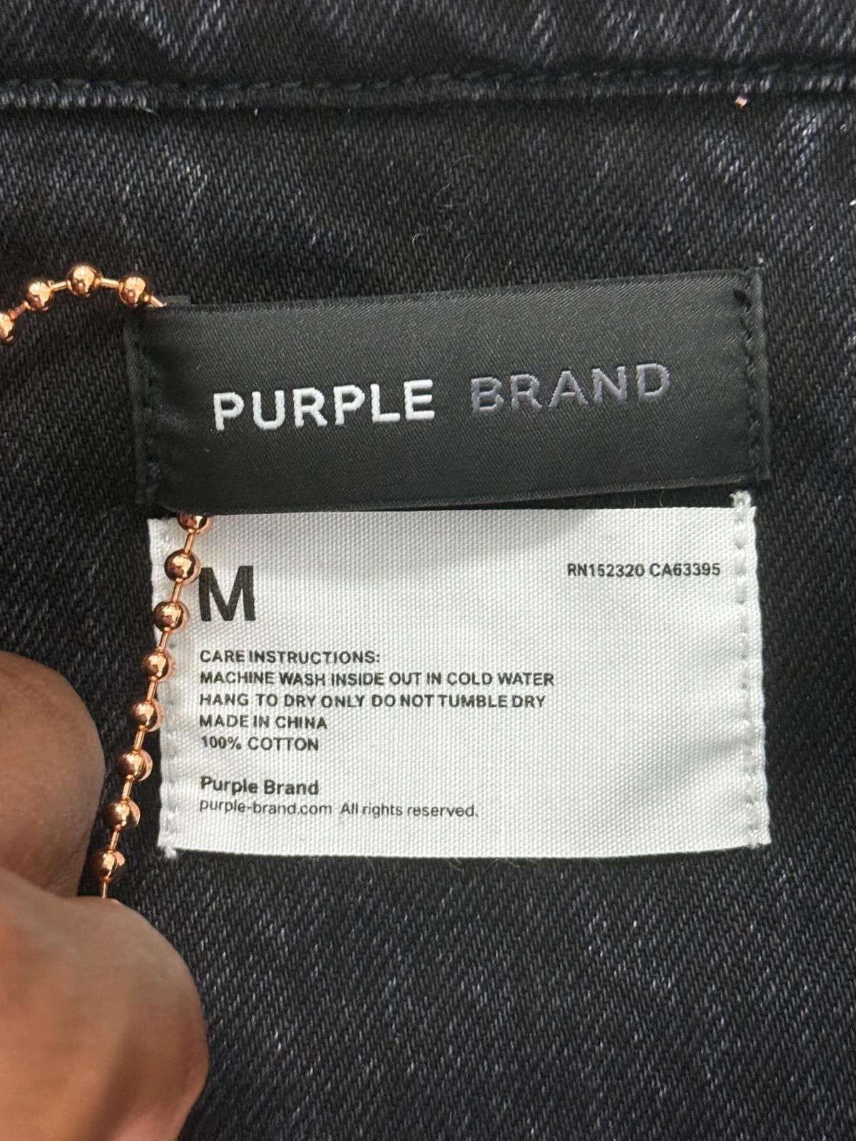 Purple Brand Purple Brand Black Monogram Shirt Size US M / EU 48-50 / 2 - 4 Thumbnail