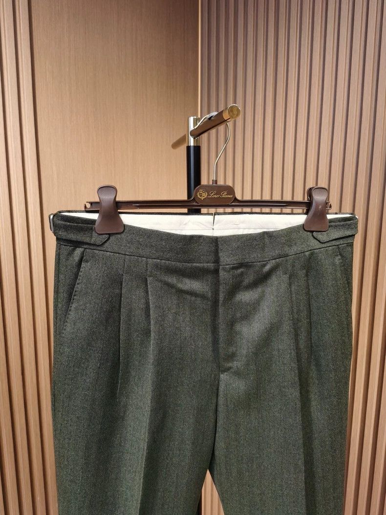 Loro Piana LORO PIANA Pleated trousers Size US 38 / EU 54 - 7 Thumbnail