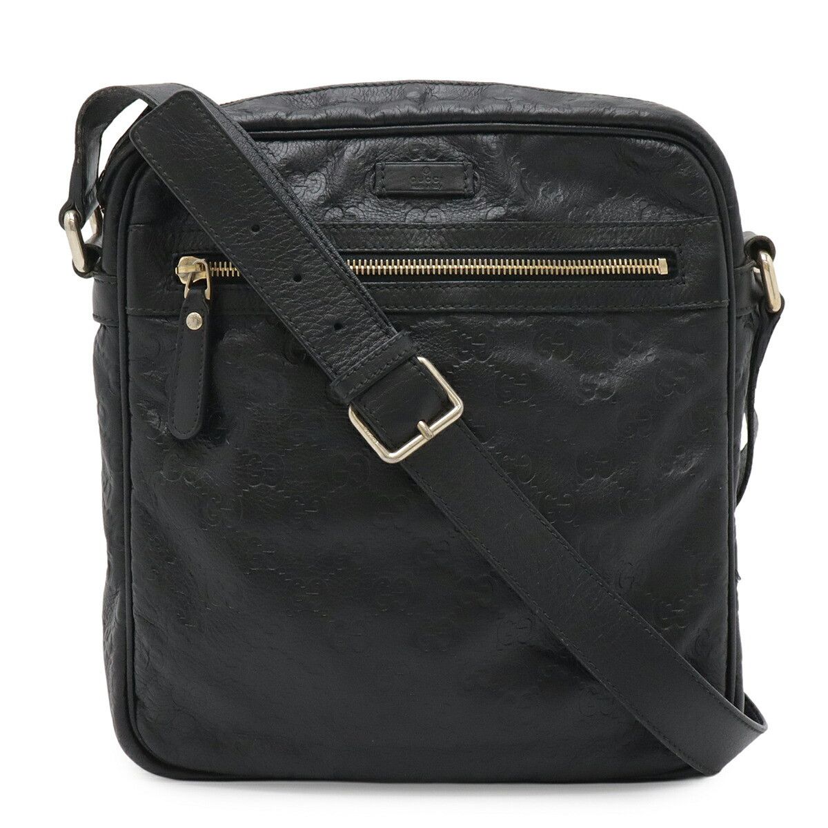 Gucci Gucci Gucci Guccissima Leather Shoulder Bag Leather Shoulder Bag 201448 DUTY FREE for USA Size ONE SIZE - 1 Thumbnail