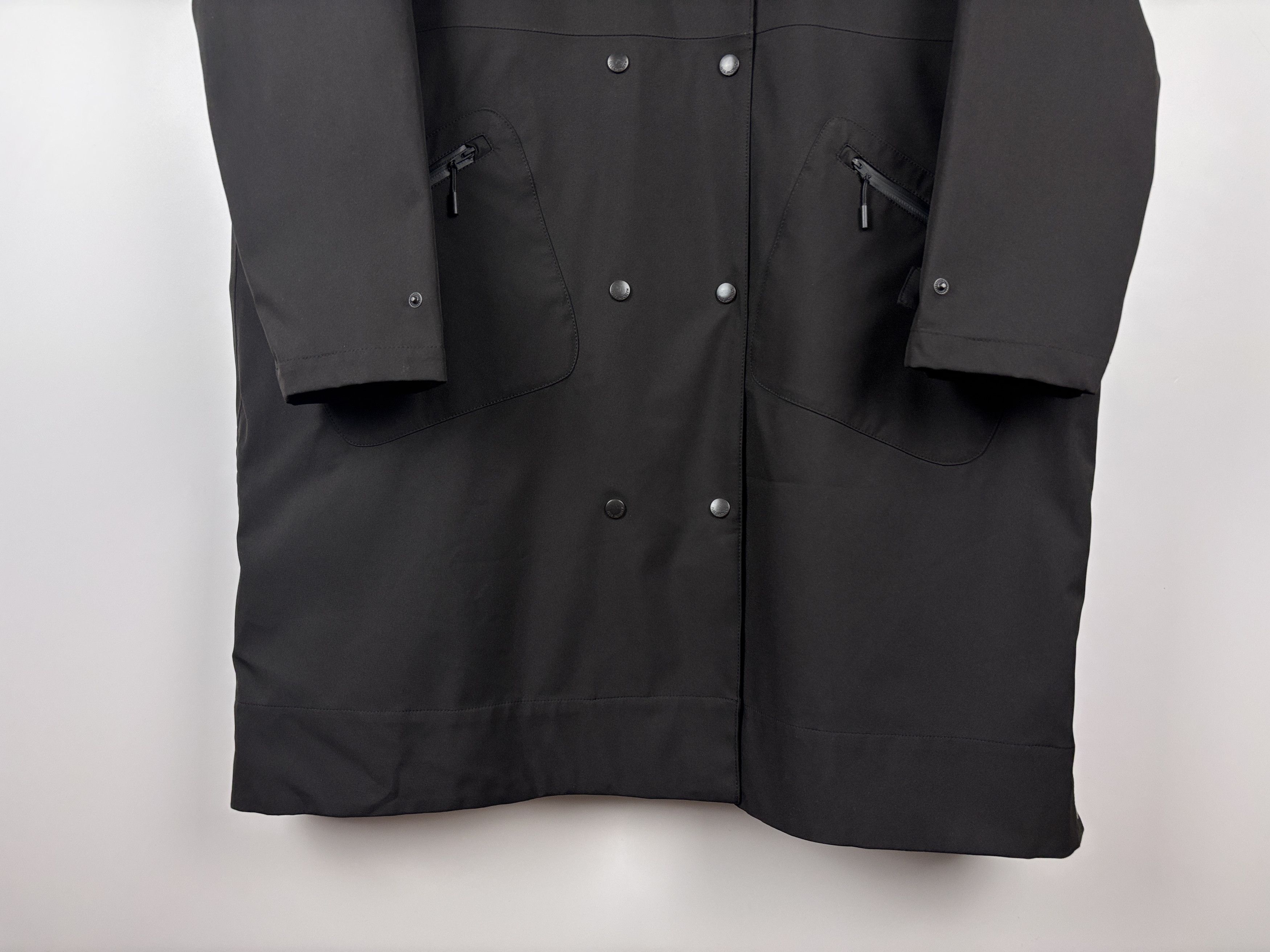 Ilse Jacobsen Womens Ilse Jacobsen Raincoat Jacket Black Size M Size M / US 6-8 / IT 42-44 - 3 Thumbnail