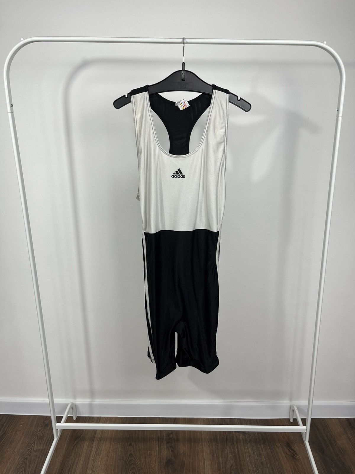 Adidas Vintage Adidas Cycling Jersey Sleeveless Black White XL Size US XL / EU 56 / 4 - 1 Thumbnail