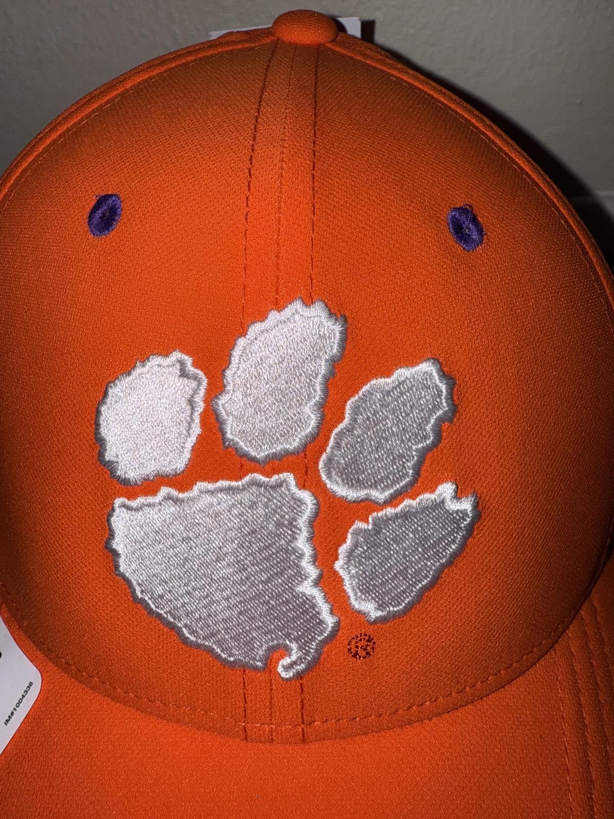 Nike Nike Men’s Clemson Tigers Orange Coach Dri-Fit Club Aerobill Flex Hat Sample Size ONE SIZE - 4 Thumbnail