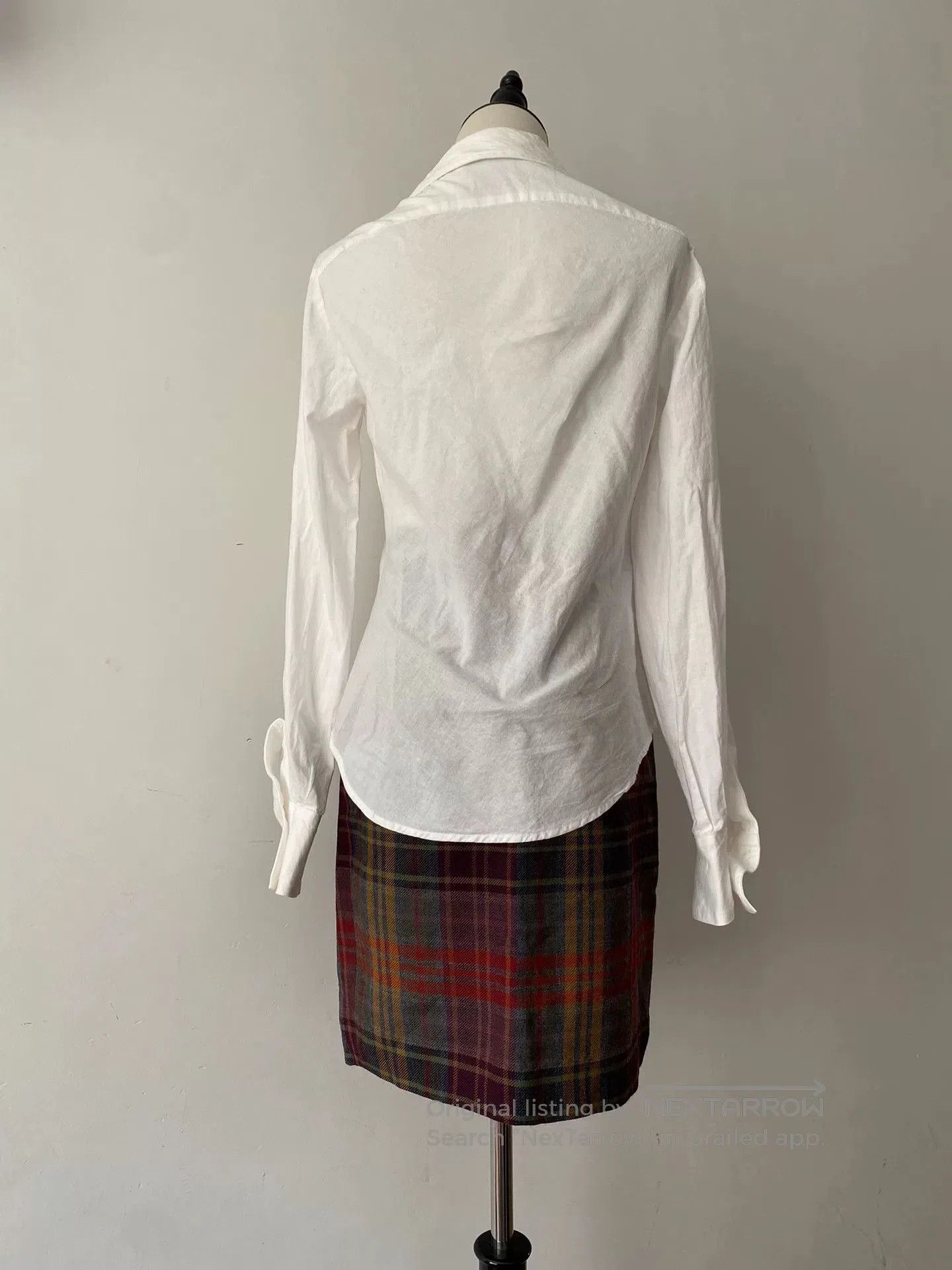 Vivienne Westwood vivienne westwood white drunken shirt. Size L / US 10 / IT 46 - 4 Thumbnail