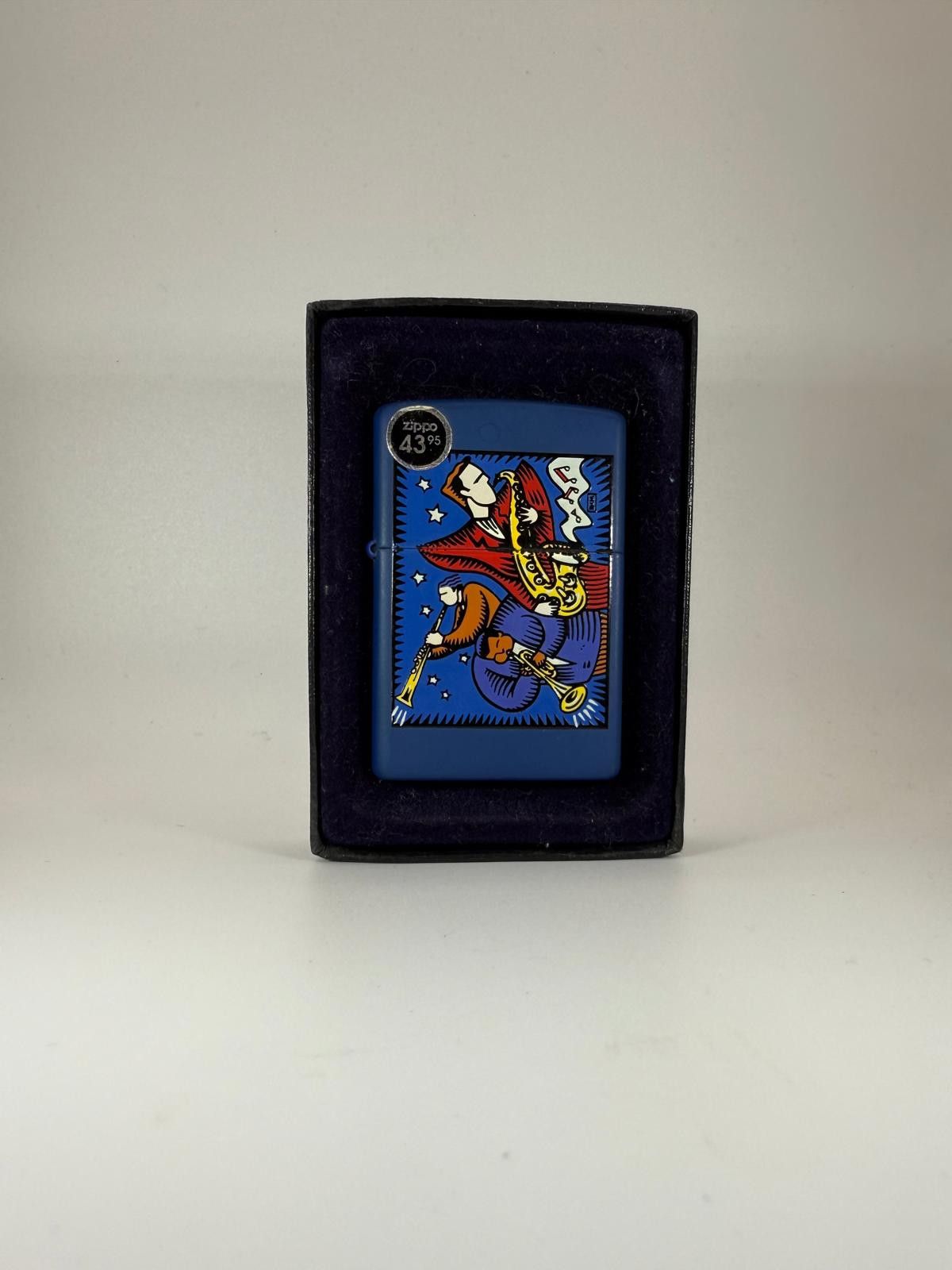 Zippo 00's Zippo Burton Morris Smooth Jazz Windproof Lighter Size ONE SIZE - 1 Thumbnail