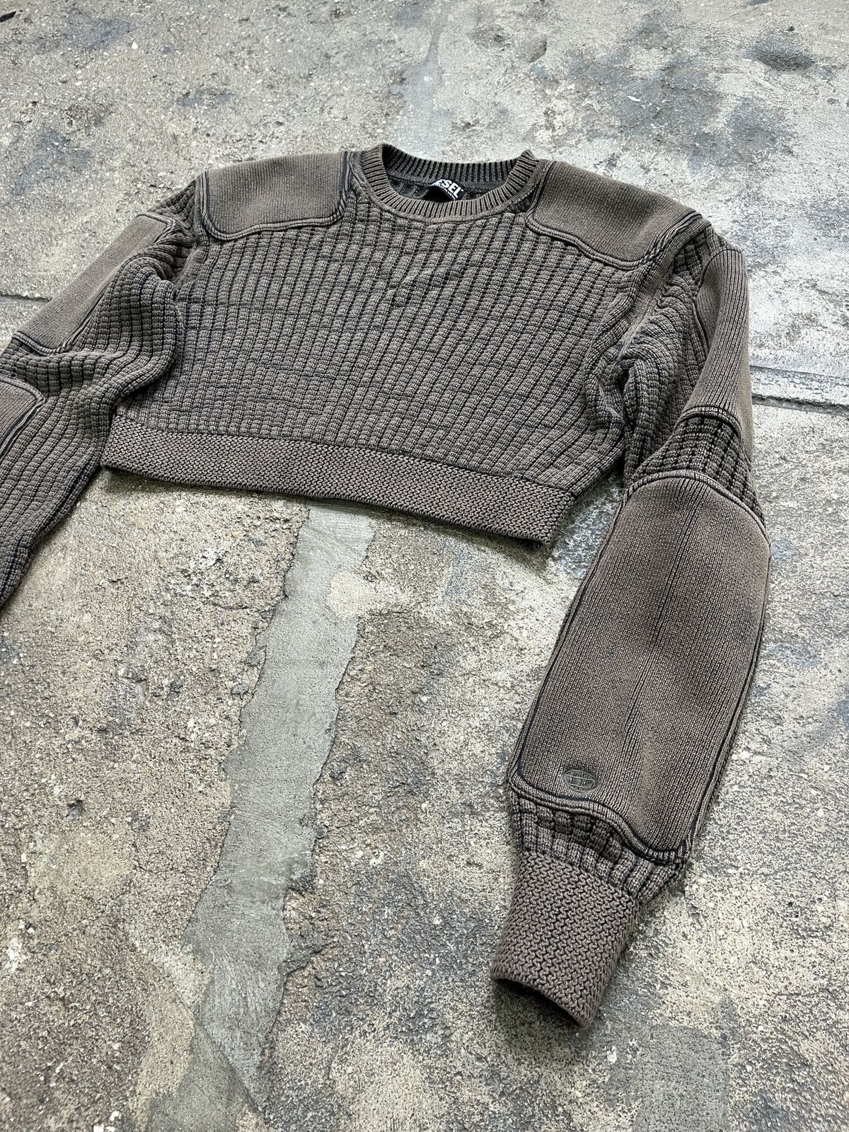Diesel Diesel Aurora Cropped Sweater (unisex) Size US M / EU 48-50 / 2 - 2 Thumbnail