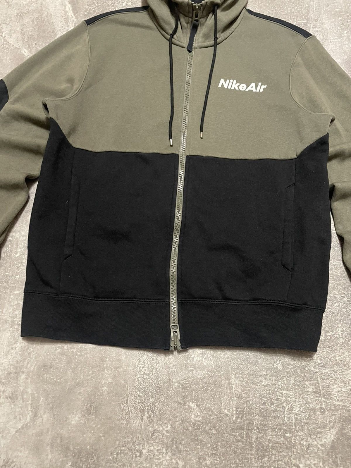 Nike × Vintage Vintage Nike Air Zip Up Hoodie - S size Size US S / EU 44-46 / 1 - 3 Thumbnail