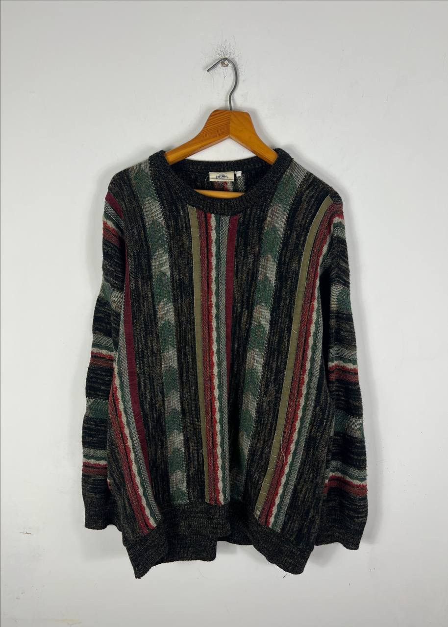 Gardeur Vintage Gardeur Coogi Style Knitted Sweater Italian Designer Size US XL / EU 56 / 4 - 1 Thumbnail