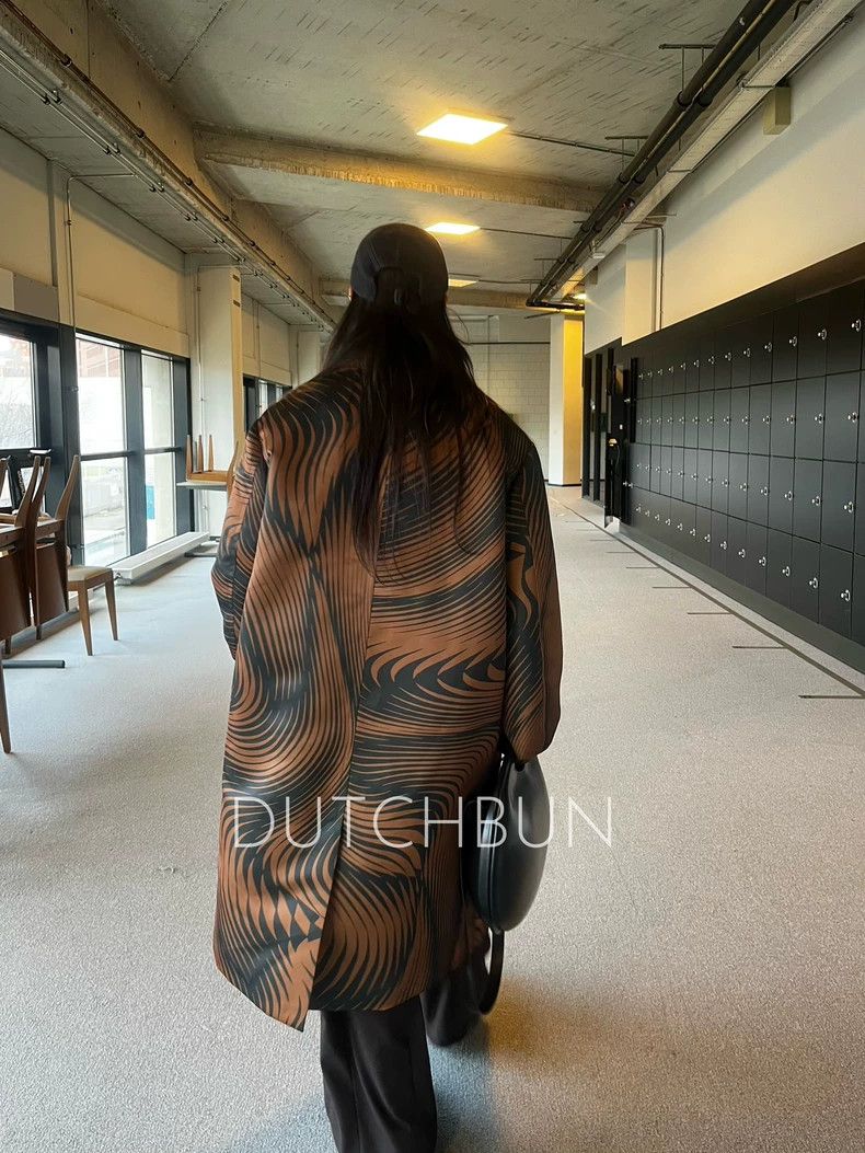 Dries Van Noten Dries Van Noten Stripe Print Coat Archive Size US L / EU 52-54 / 3 - 1 Thumbnail