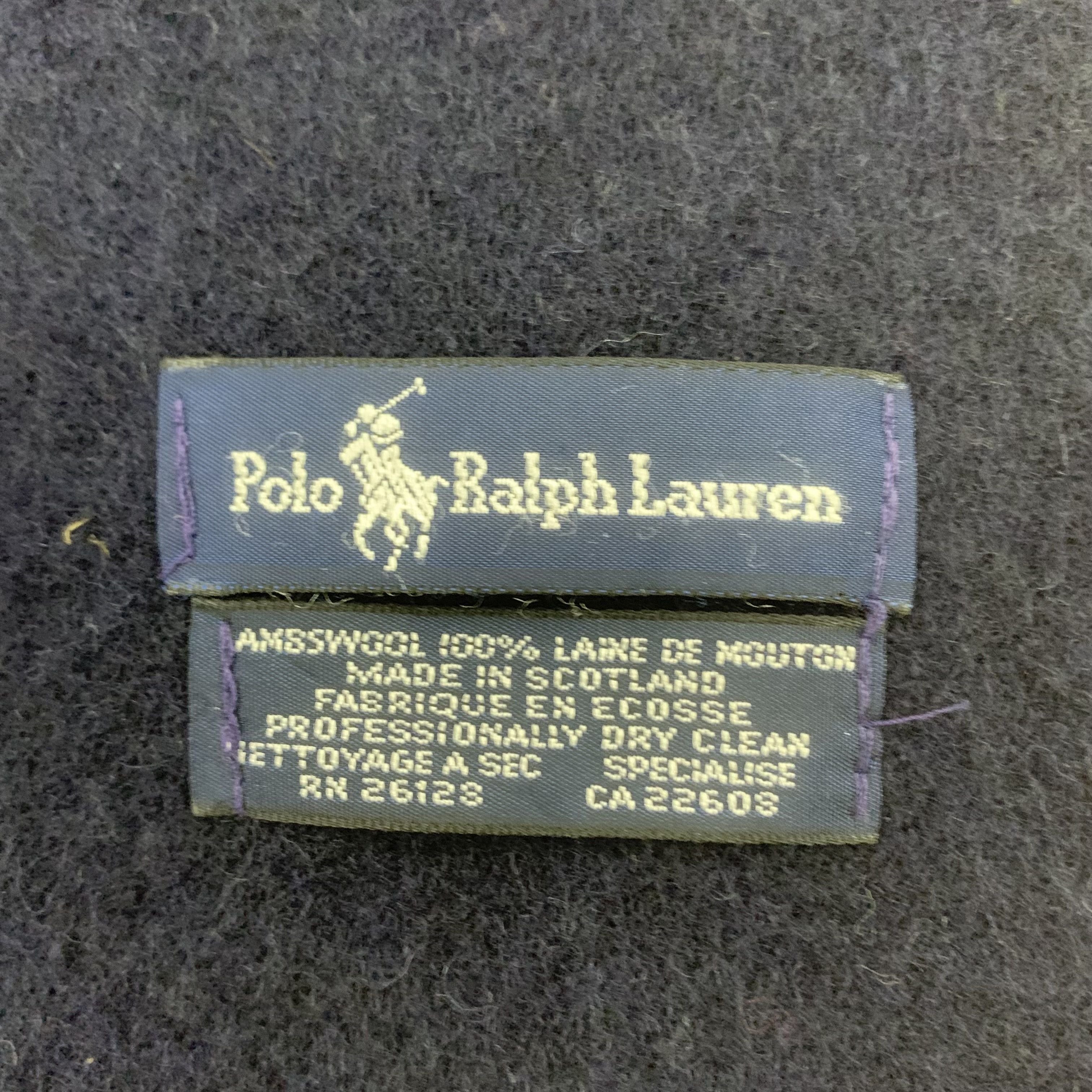 Polo Ralph Lauren Polo Ralph Lauren Scarf Wool Muffler Neck Wrap BL9137 Size ONE SIZE - 6 Thumbnail