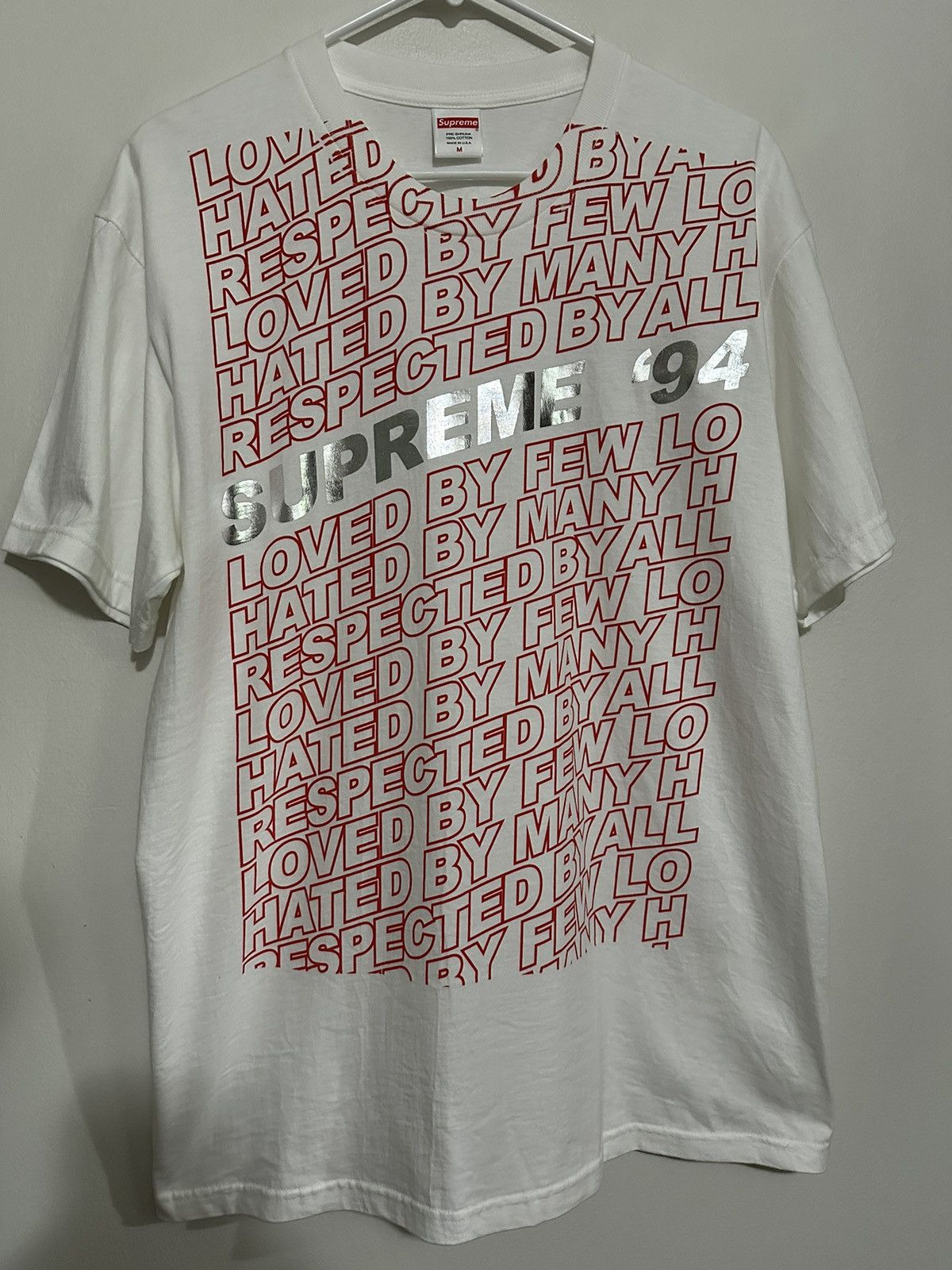 Supreme Supreme Respected Tee | Grailed