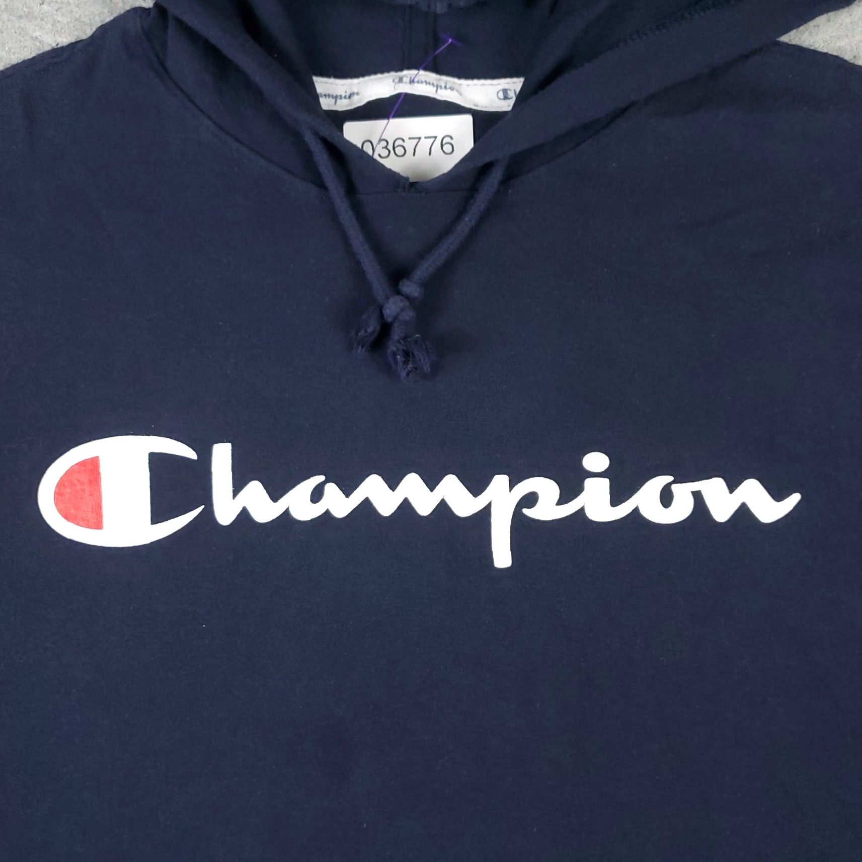 Champion VINTAGE Champion Hoodie Pullover Men's Medium Green Casual All Seasons Logo Regul Size US M / EU 48-50 / 2 - 2 Thumbnail