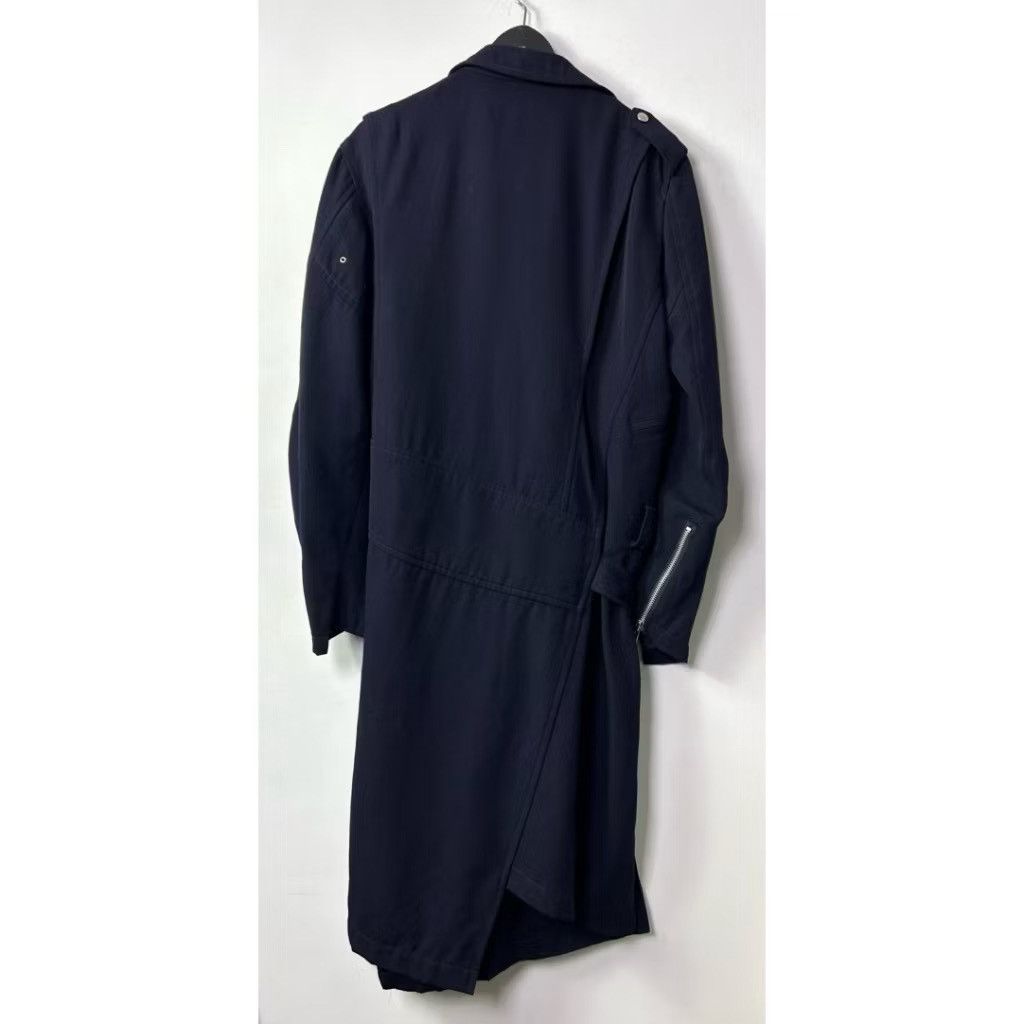 Comme des Garcons Homme Plus Comme des Garçons Homme Plus Long Wool Biker Coat Size US M / EU 48-50 / 2 - 2 Thumbnail