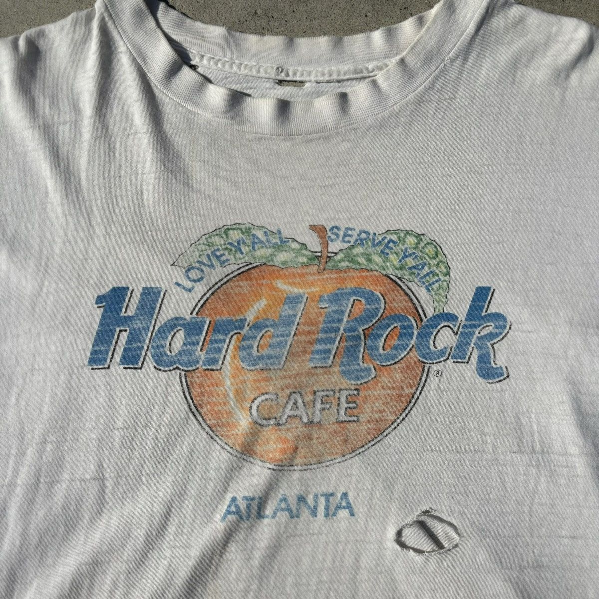 Hard Rock Cafe × Vintage Vintage Hard Rock Tee Size US XL / EU 56 / 4 - 2 Thumbnail
