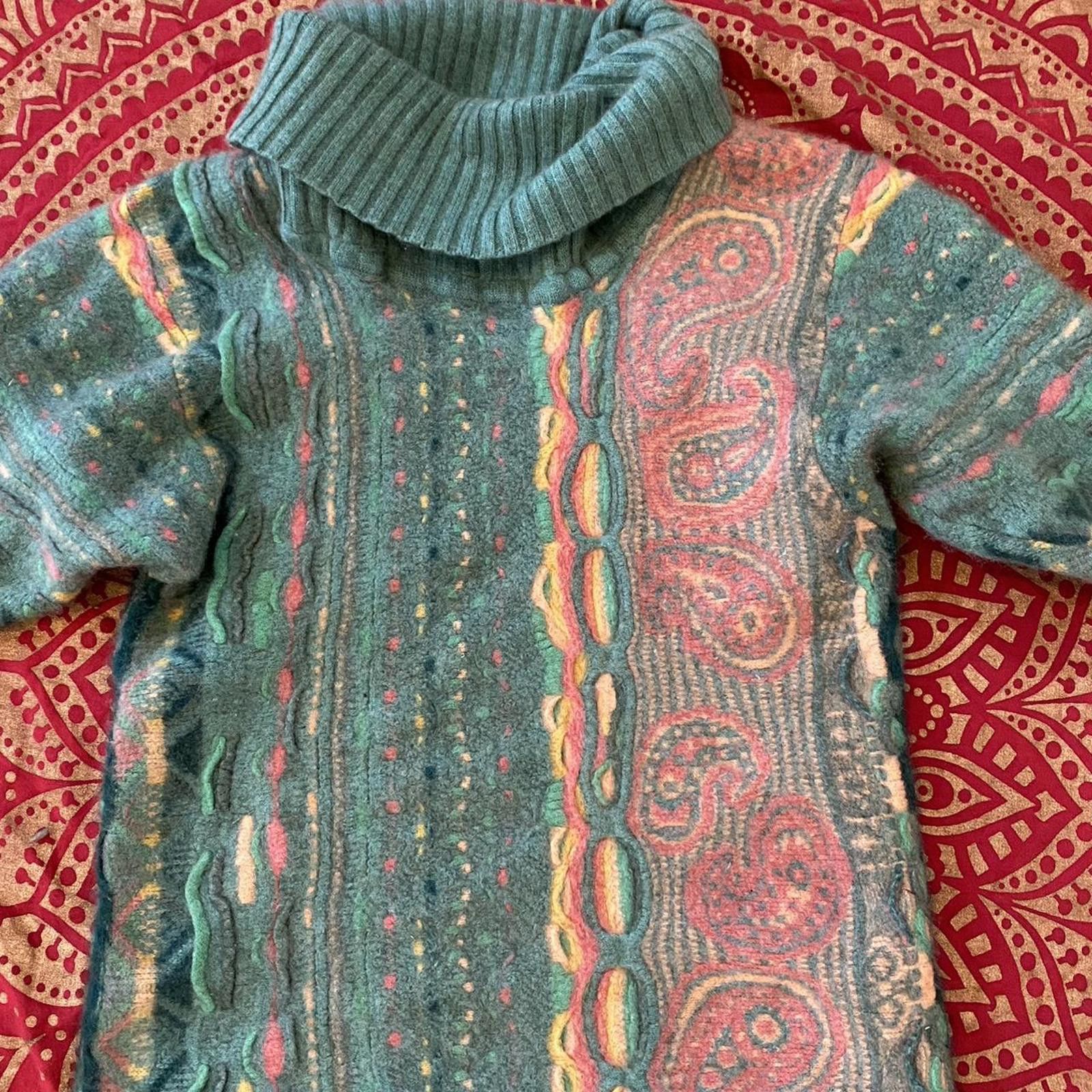 Coogi AUTHENTIC Coogi roll-neck knit Size XS / US 0-2 / IT 36-38 - 4 Thumbnail