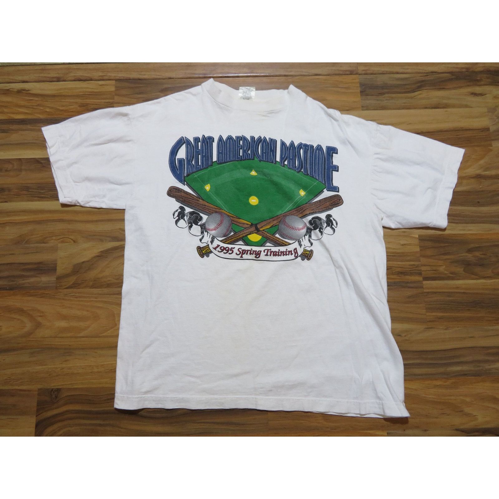 Other Great American Pastime Spring Training Baseball Shirt XL 90s Size US XL / EU 56 / 4 - 1 Thumbnail
