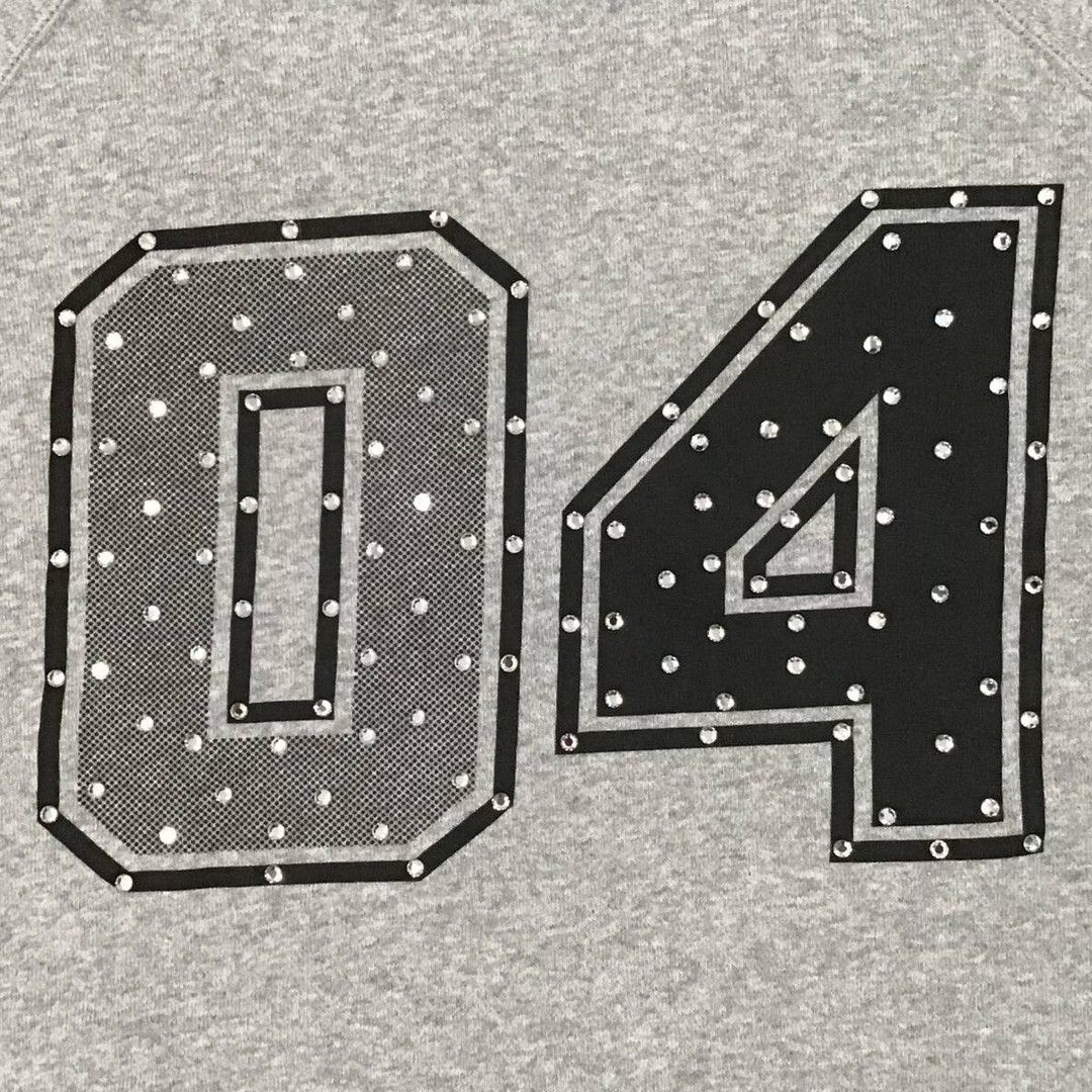 Bape × Swarovski Swarovski BAPE Logo Pullover Hoodie a bathing ape NIGO Size US M / EU 48-50 / 2 - 5 Thumbnail