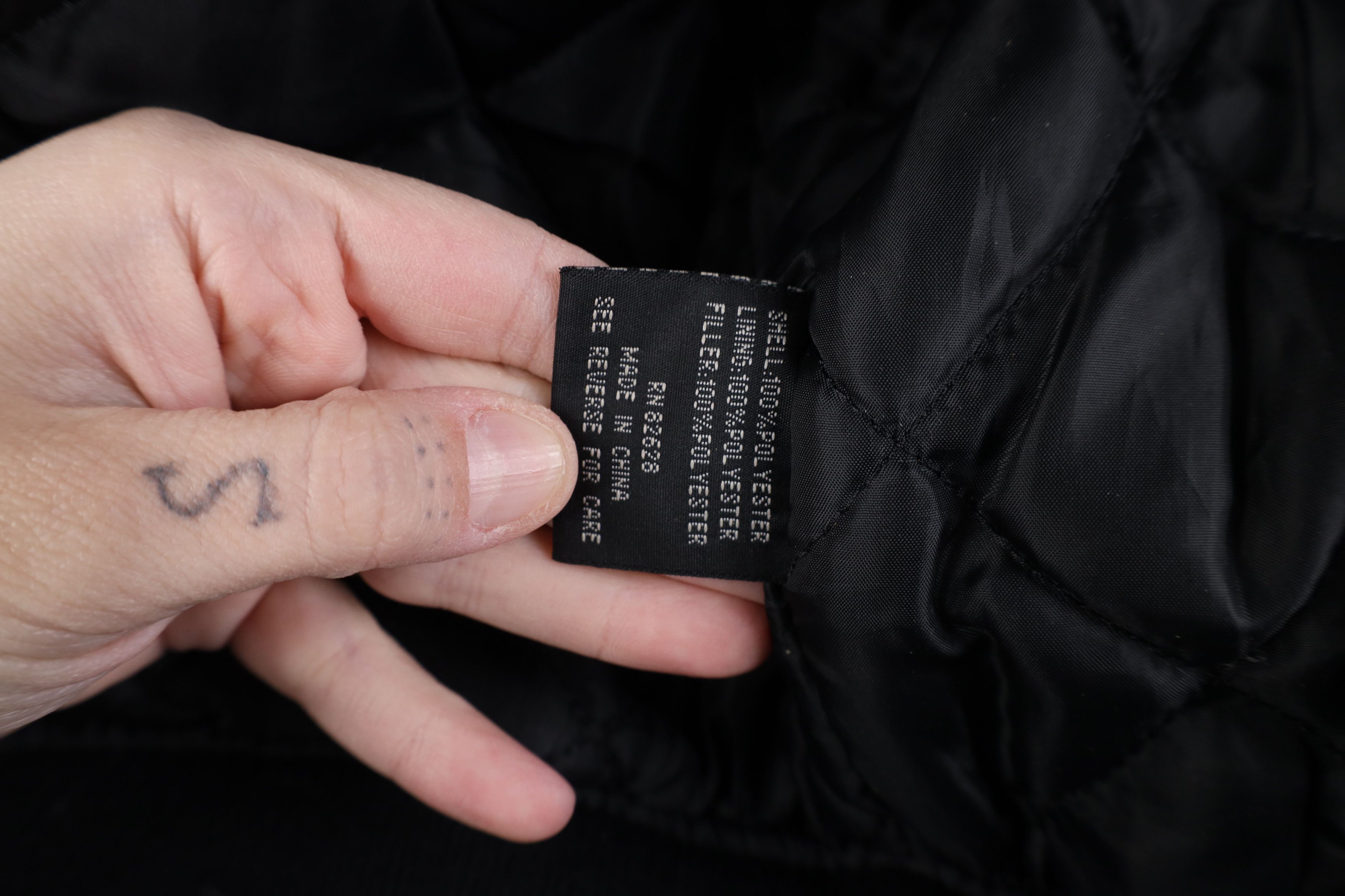Southpole Vintage 90s Y2K Southpole Caped Hood Babydoll Jacket Black Size XL / US 12-14 / IT 48-50 - 12 Thumbnail