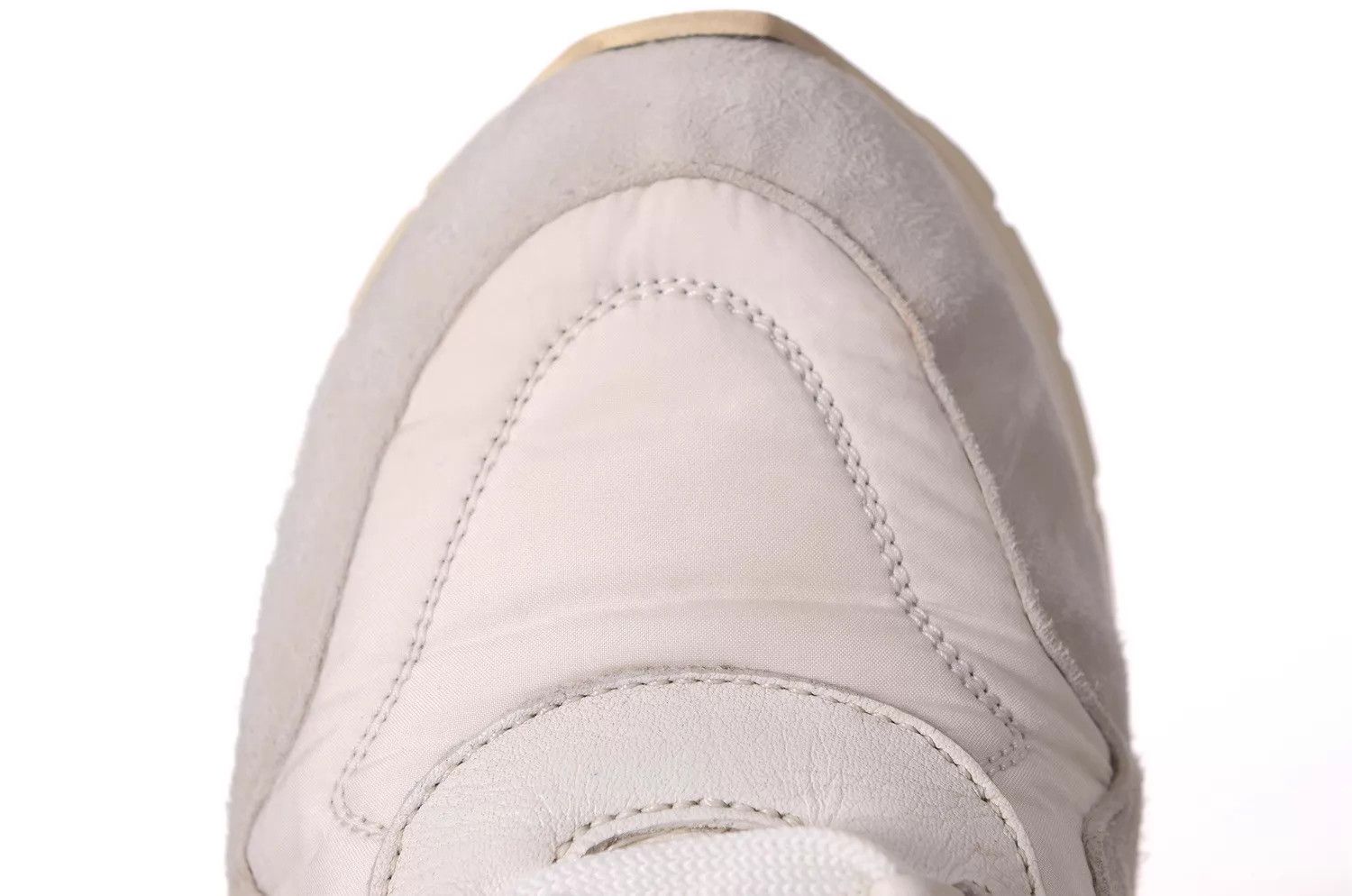 Loro Piana Loro Piana Women's Suede & Nylon Sneakers 35.5 Size US 5 / IT 35 - 2 Thumbnail