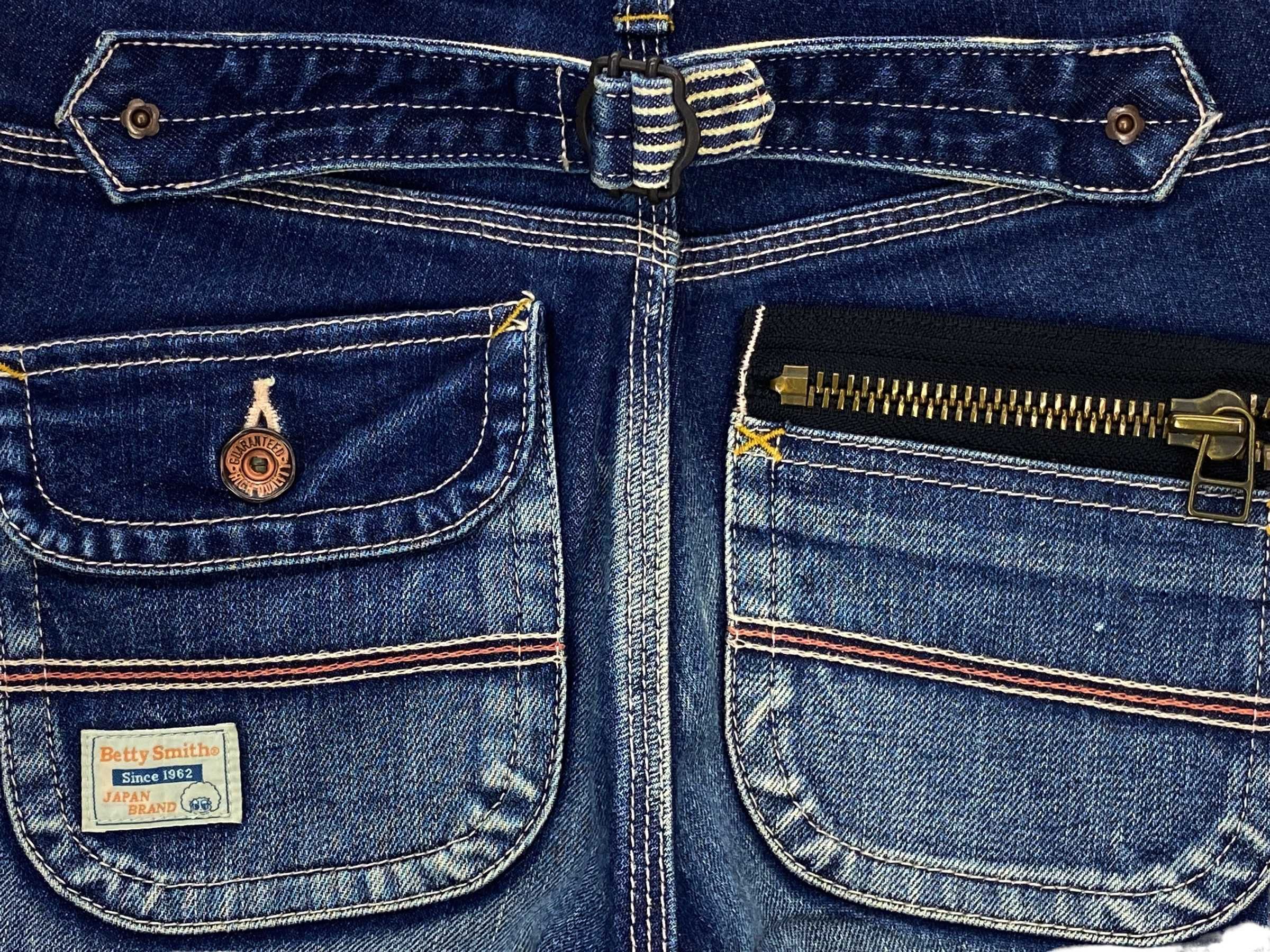 Japanese Brand Betty Smith Buckle Back Pants Japanese Brand Jeans Size 27" / US 4 / IT 40 - 8 Thumbnail