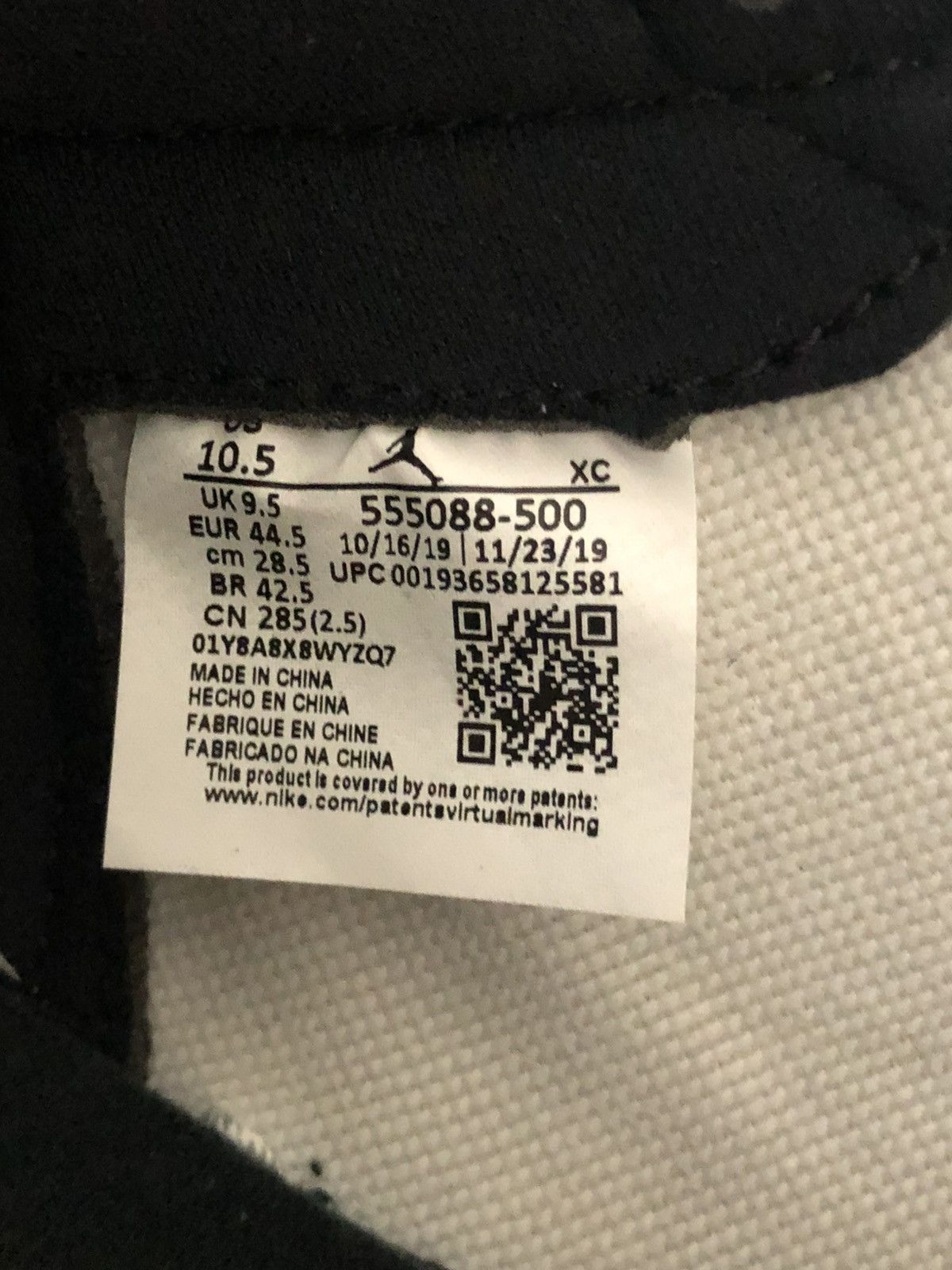 Jordan Brand Jordan 1 High Court Purple 2.0 (2020 Release) Size US 10.5 / EU 43-44 - 6 Thumbnail