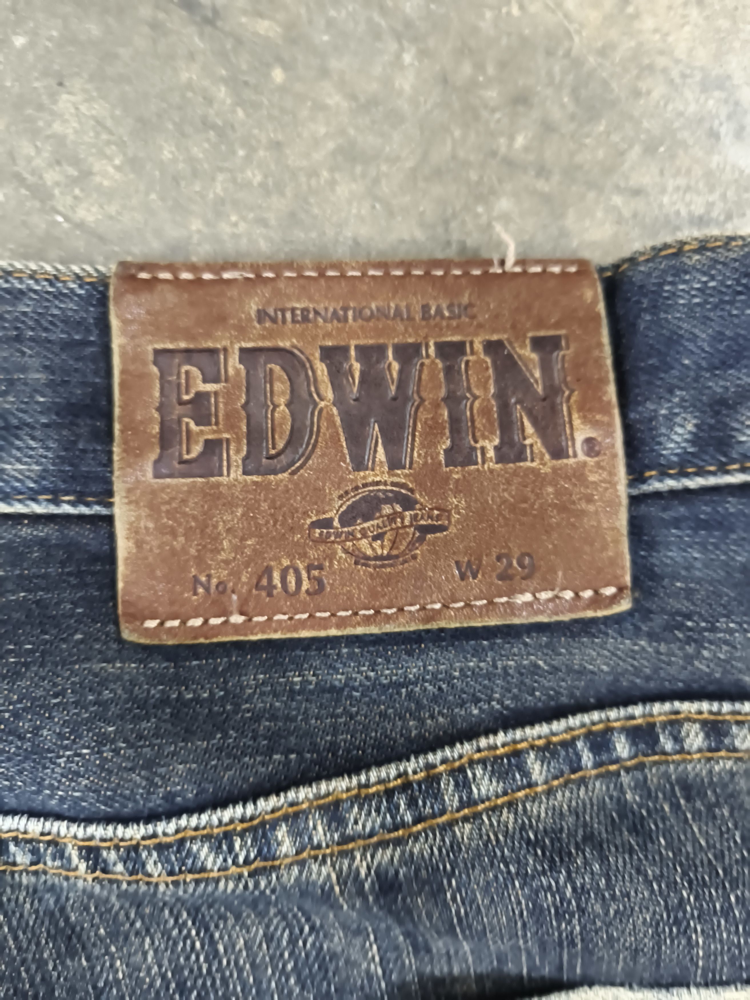 Beauty Beast Flare🔥🔥🔥 Vintage Edwin Jeans distressed if six was nine Size US 30 / EU 46 - 7 Thumbnail