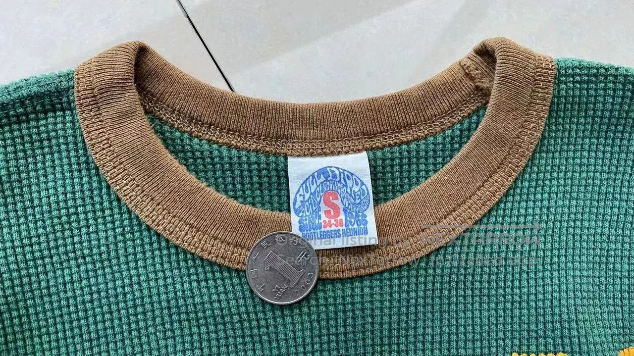 Freewheelers Bootleggers Waffle Knit Shirt. Size US S / EU 44-46 / 1 - 3 Thumbnail